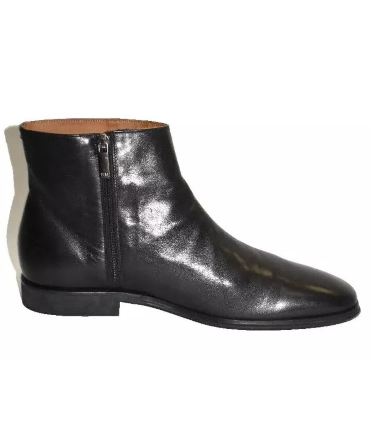 Bruno Magli Bruno Magli Men's Raging Leather Zip Ankle Boot Size US 14 / EU 47 - 4 Thumbnail