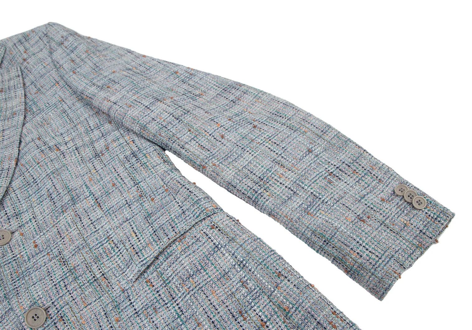 Emporio Armani Fancy T 2B Jacket in Light Blue Size 46 Size US S / EU 44-46 / 1 - 5 Thumbnail