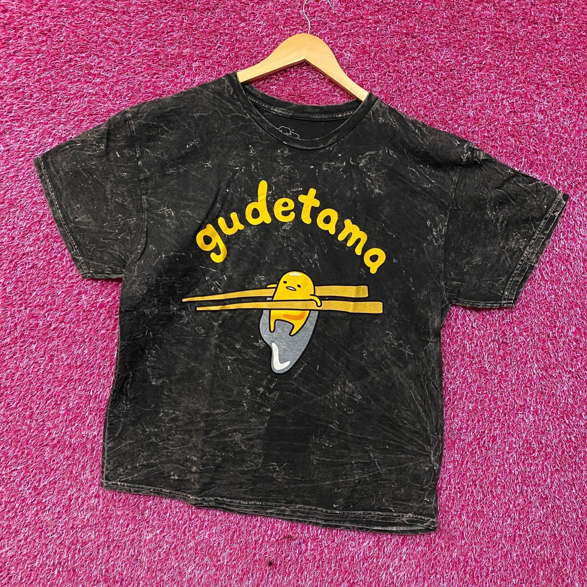 Other Gudetama Chopsticks Mineral Wash Graphic T-Shirt Large Size US L / EU 52-54 / 3 - 3 Thumbnail