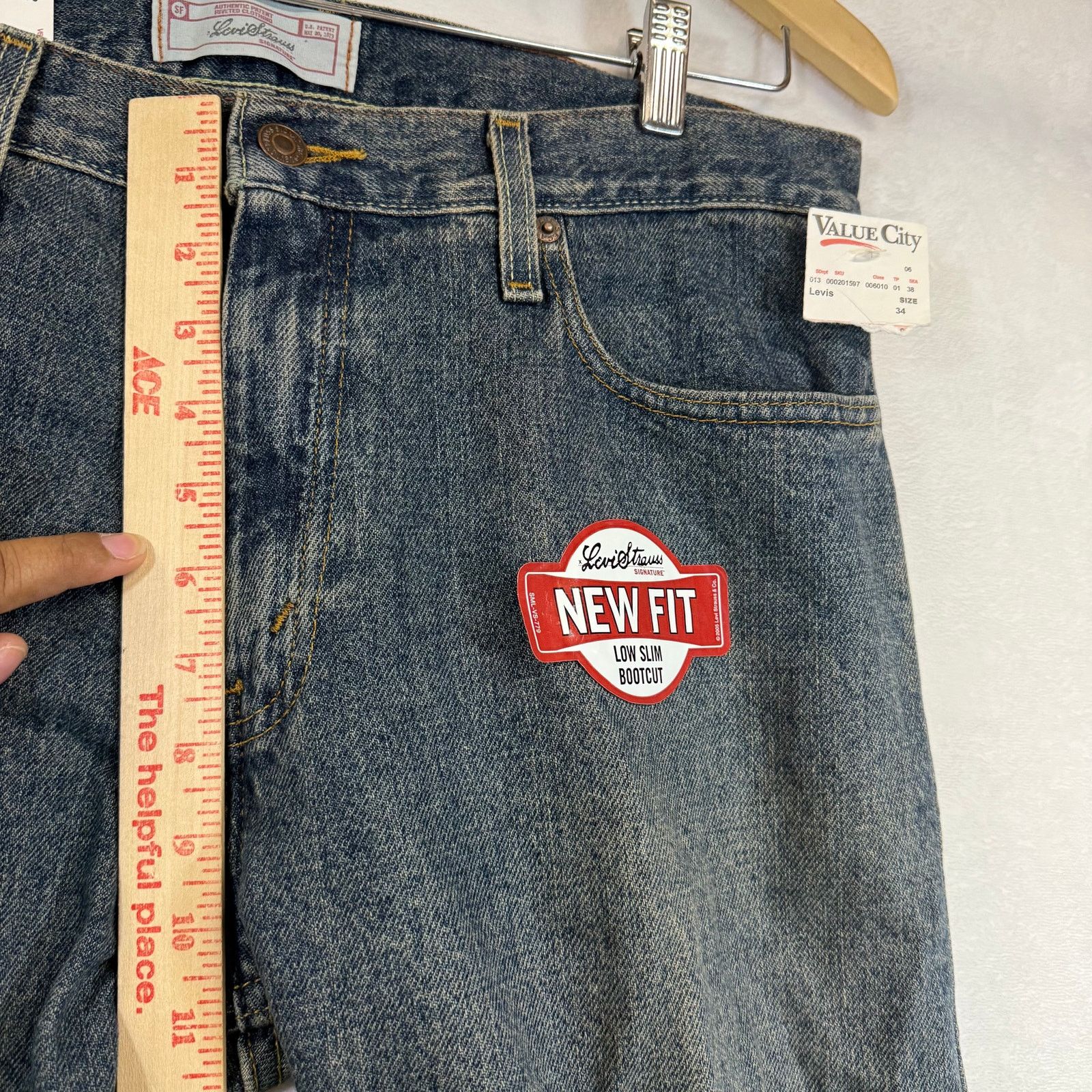 Levi's NWT Levi's 34X30 Low Slim Bootcut Retro Workwear Streetwear Size US 34 / EU 50 - 8 Thumbnail