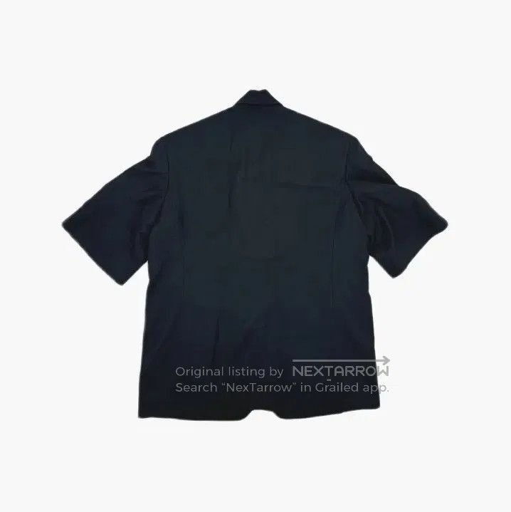 Balenciaga Balenciaga Black Short Sleeve Suit Jacket. Size US M / EU 48-50 / 2 - 3 Thumbnail