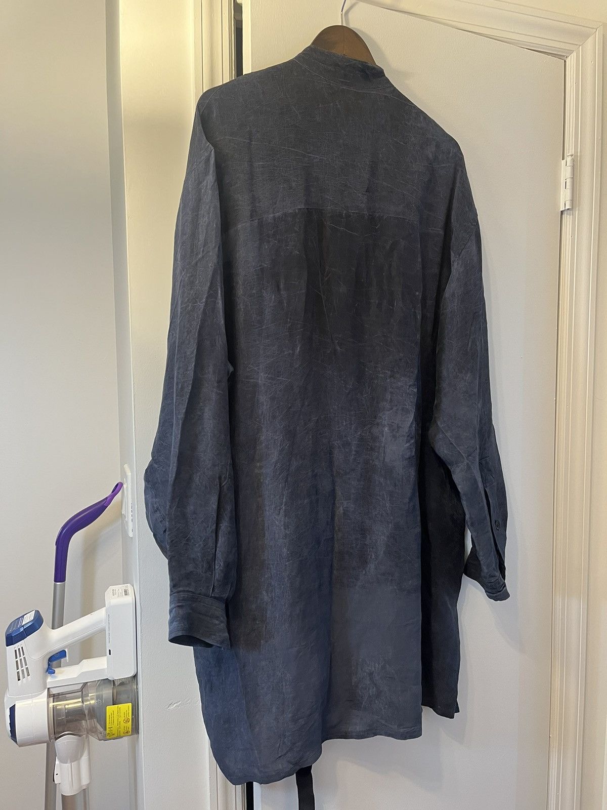 Yohji Yamamoto Yohji Yamamoto pour homme 20AW wrinkle processed dye shirt Size US L / EU 52-54 / 3 - 6 Thumbnail