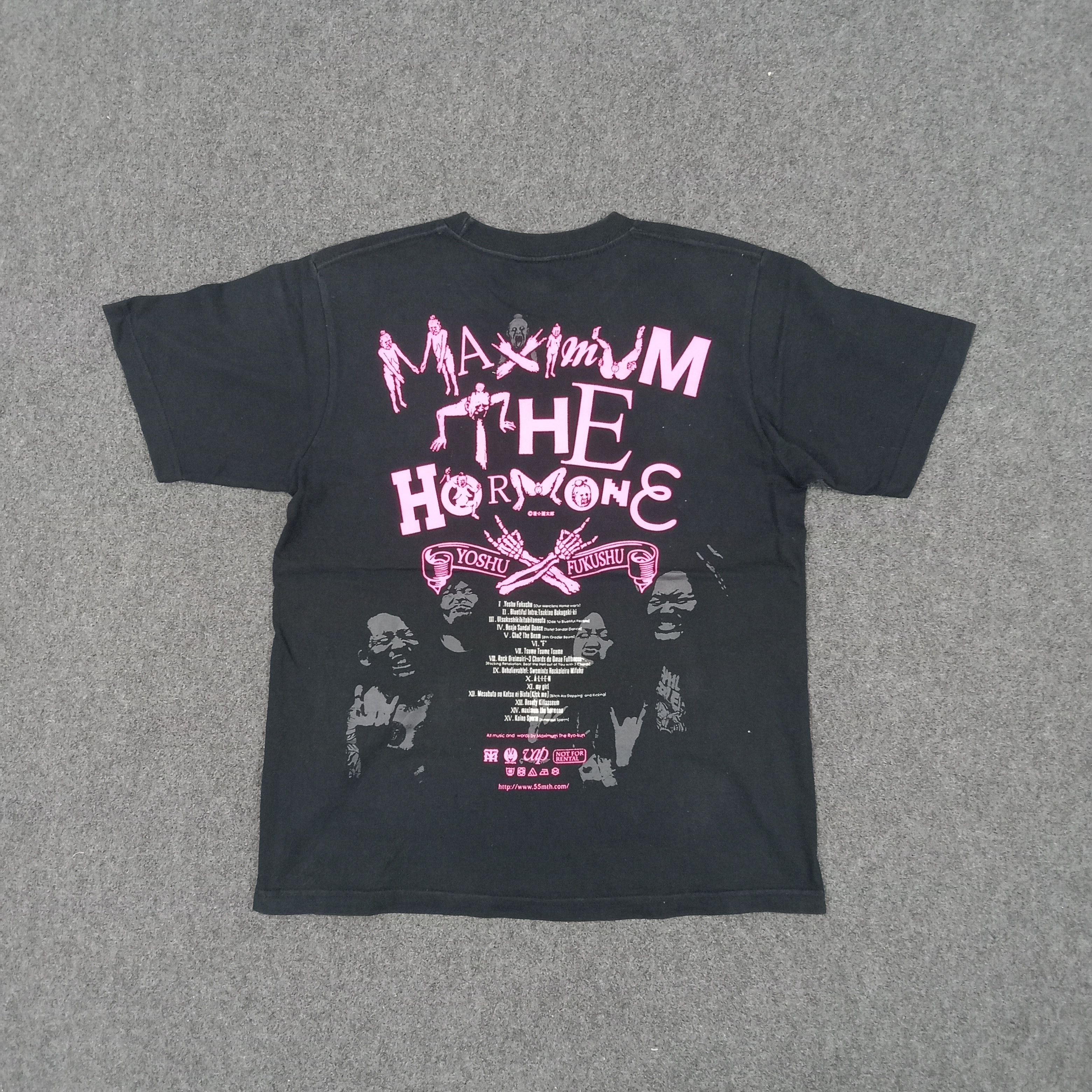 Band Tees × Vintage Maximum The Hormone Japanese Heavy Metal Band Tshirt Size US M / EU 48-50 / 2 - 1 Thumbnail