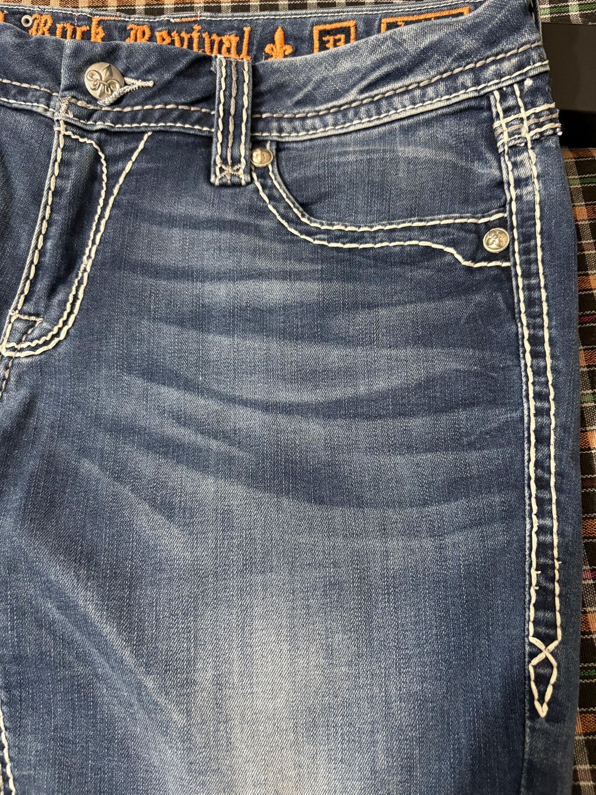 Rock Revival Rock Revival "Jacklyn Boot" Jeans - Size 33 (Fits 35-36) Size US 33 - 7 Thumbnail