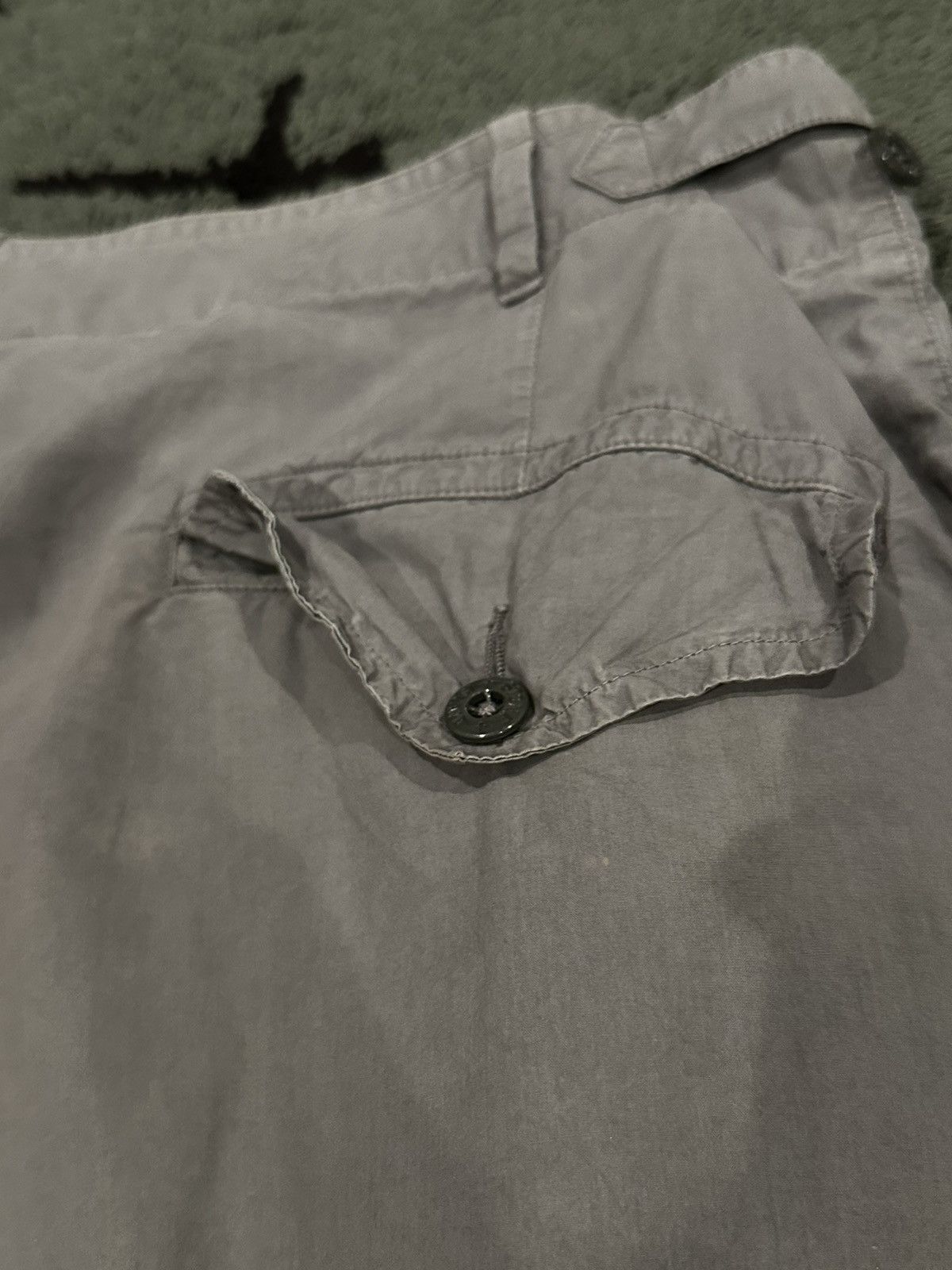 Stone Island Vintage Stone Island Light Grey Trousers Size US 32 / EU 48 - 12 Thumbnail