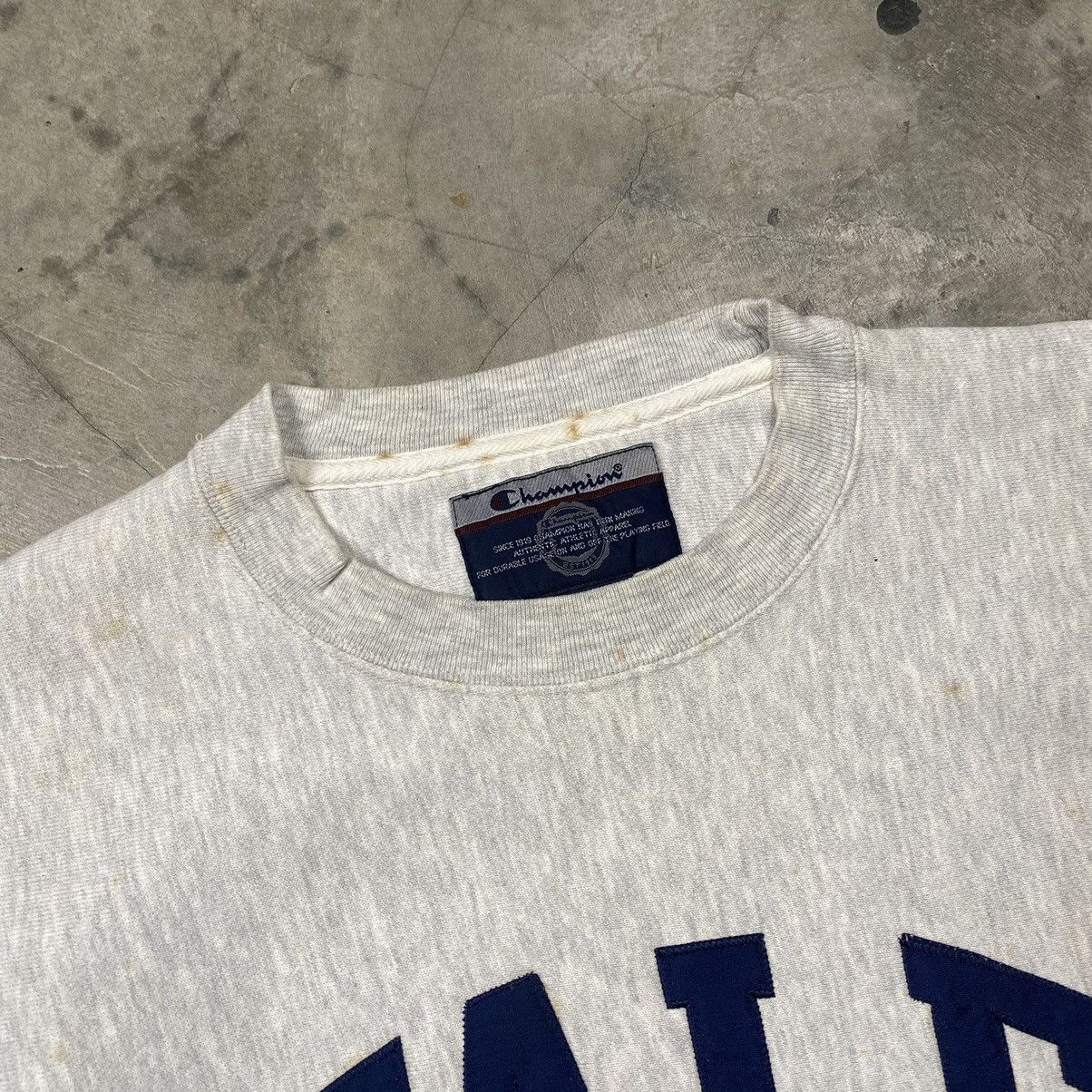 Champion Grail💥y2k Yale Reverse Weave Crewneck Size US L / EU 52-54 / 3 - 6 Thumbnail