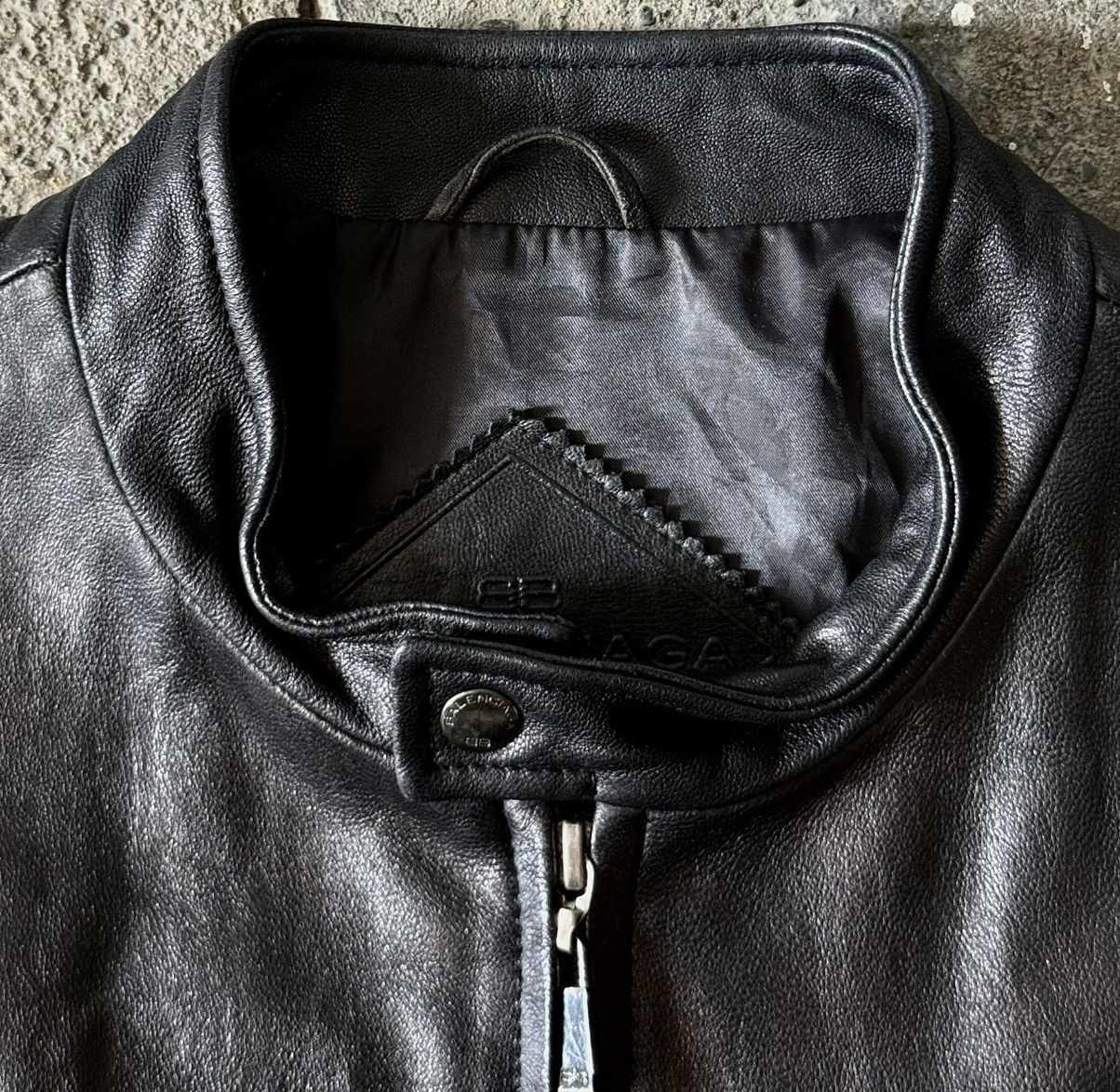 Balenciaga Balenciaga - 1997 - Nicolas Ghesquière - Moto Leather Jacket Size US L / EU 52-54 / 3 - 11 Thumbnail