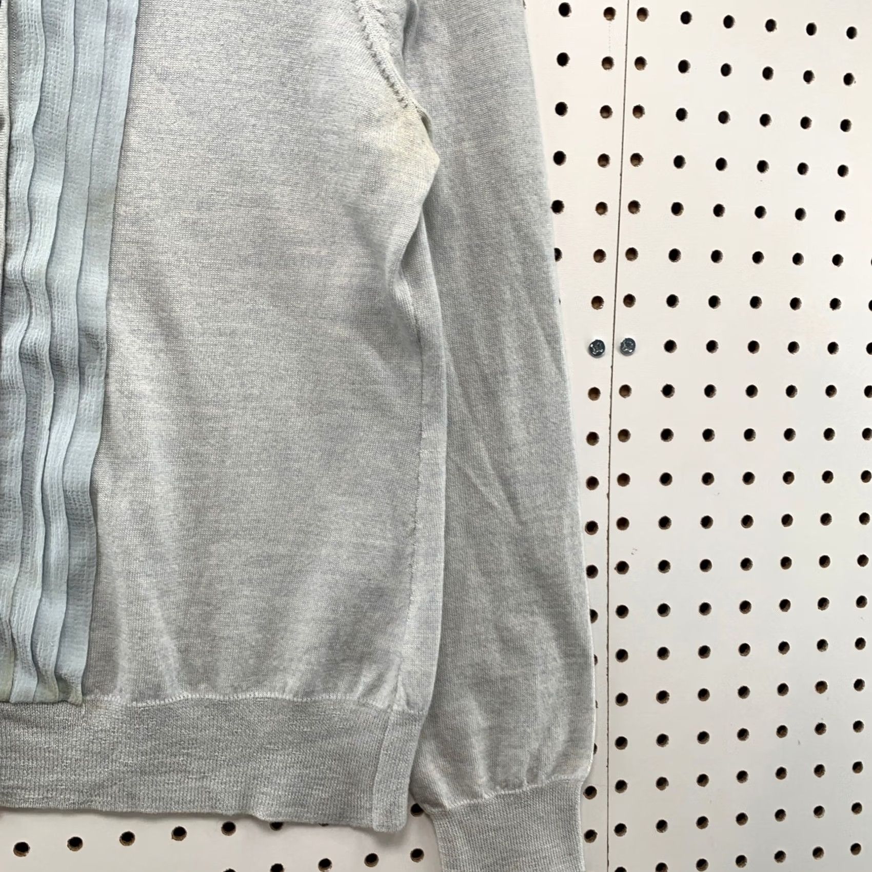 Talbots Talbots Sweater Cardigan Women Small Light Blue Pure Italian Merino Wool Pleated Size S / US 4 / IT 40 - 7 Thumbnail