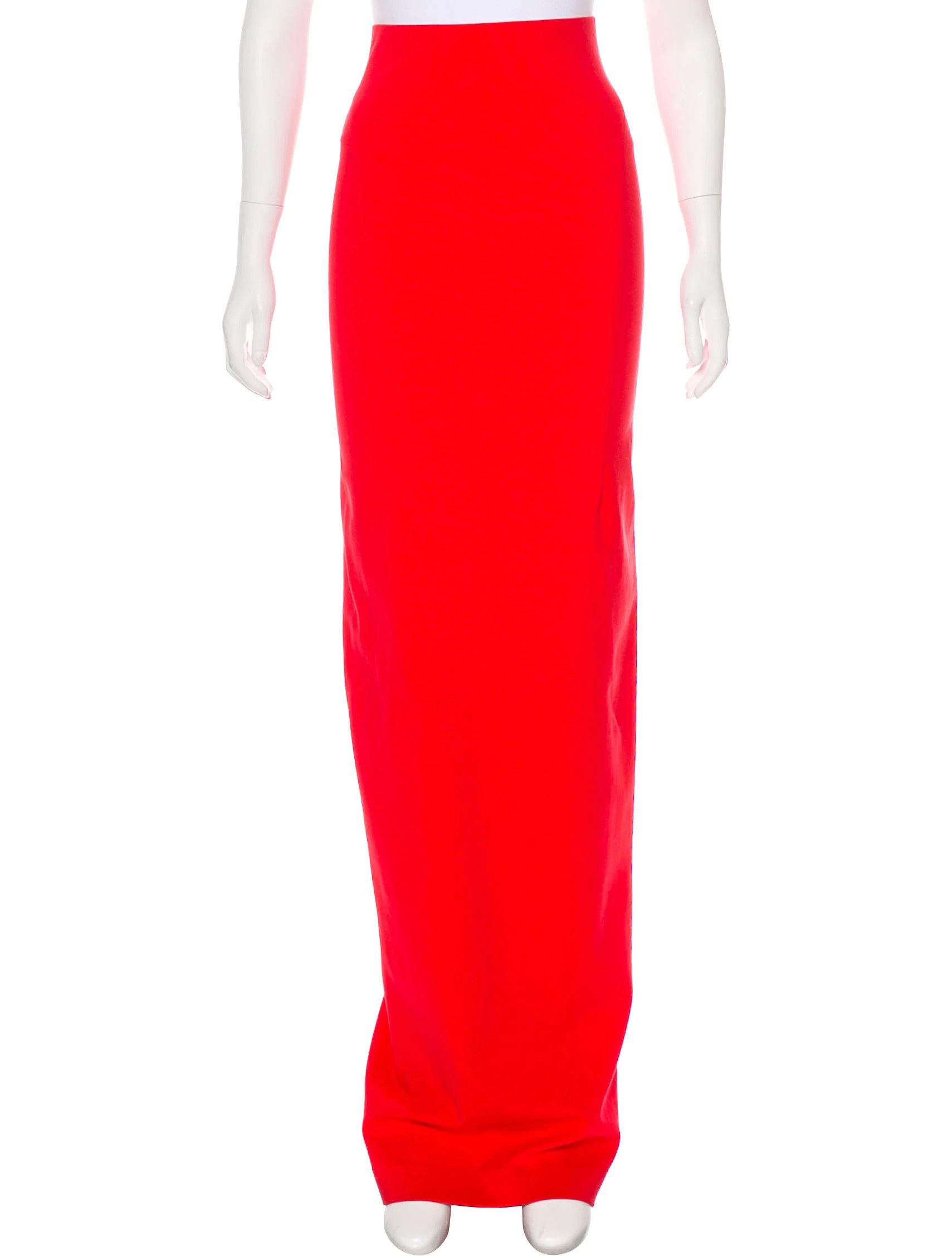 Acne Studios Acne Studios red Maxi Skirt Size 27" / US 4 / IT 40 - 9 Thumbnail