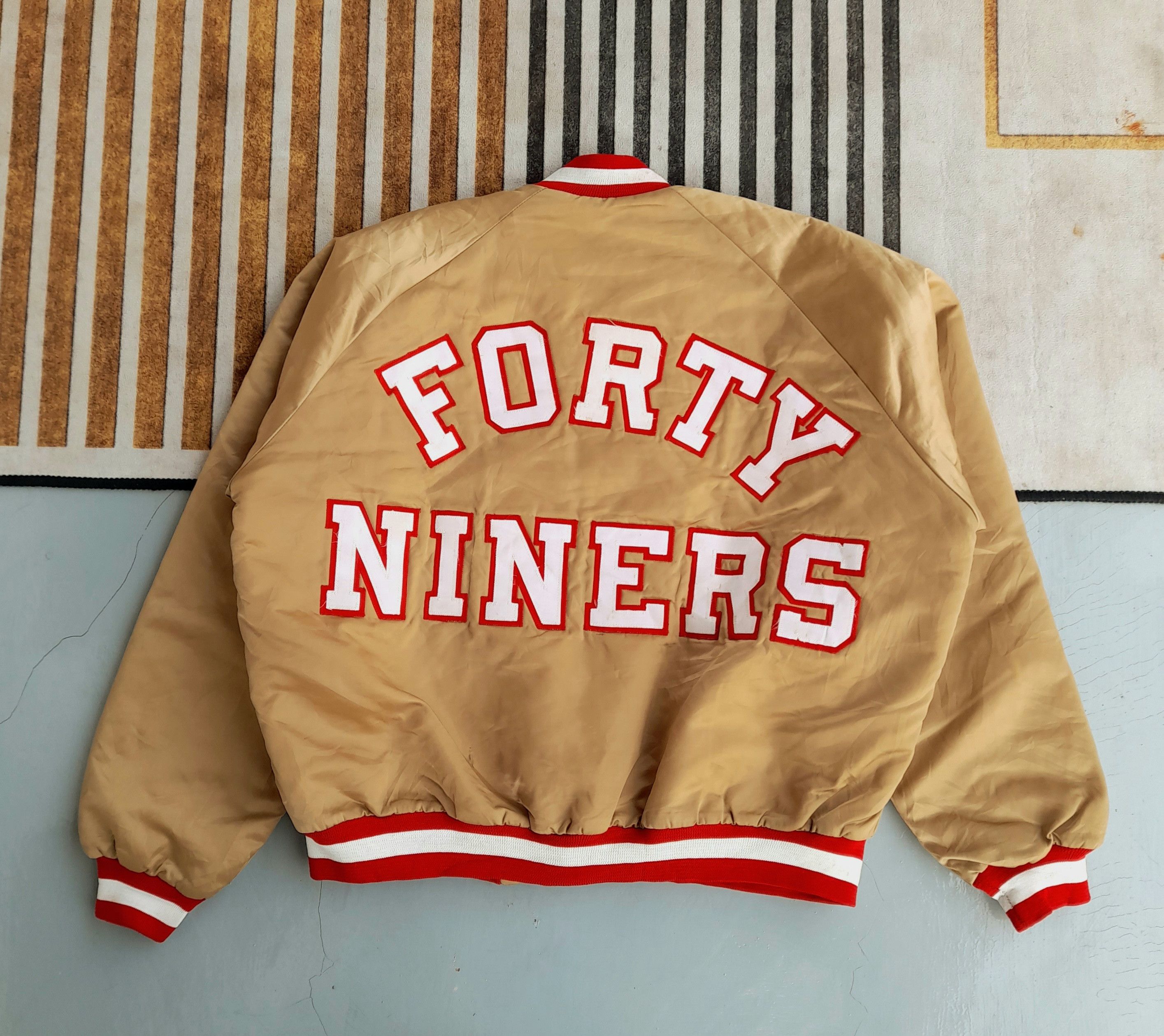 Chalk Line × Vintage 💥rare💥 Chack line 49 ers baseball jacket 💥rare items💥 Size US L / EU 52-54 / 3 - 1 Thumbnail