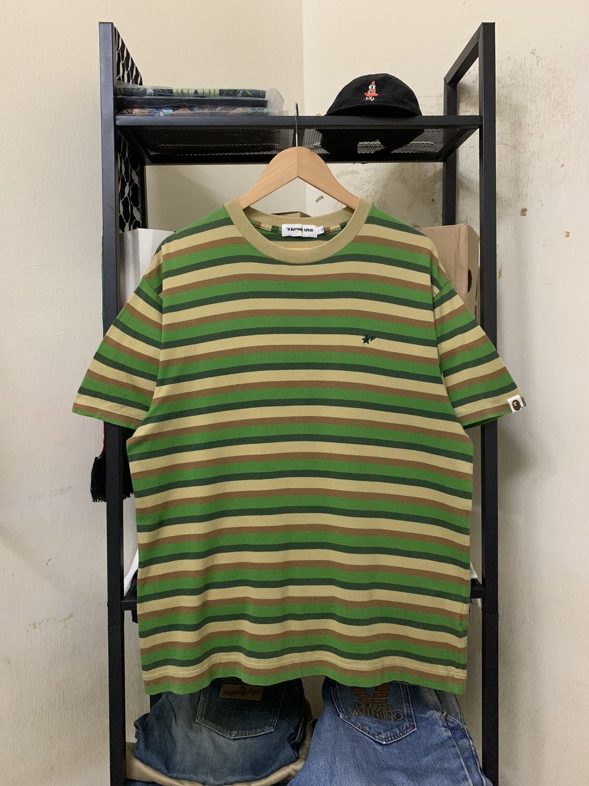 Bape × Nigo Vintage OG Bape Stripe Size US L / EU 52-54 / 3 - 1 Thumbnail