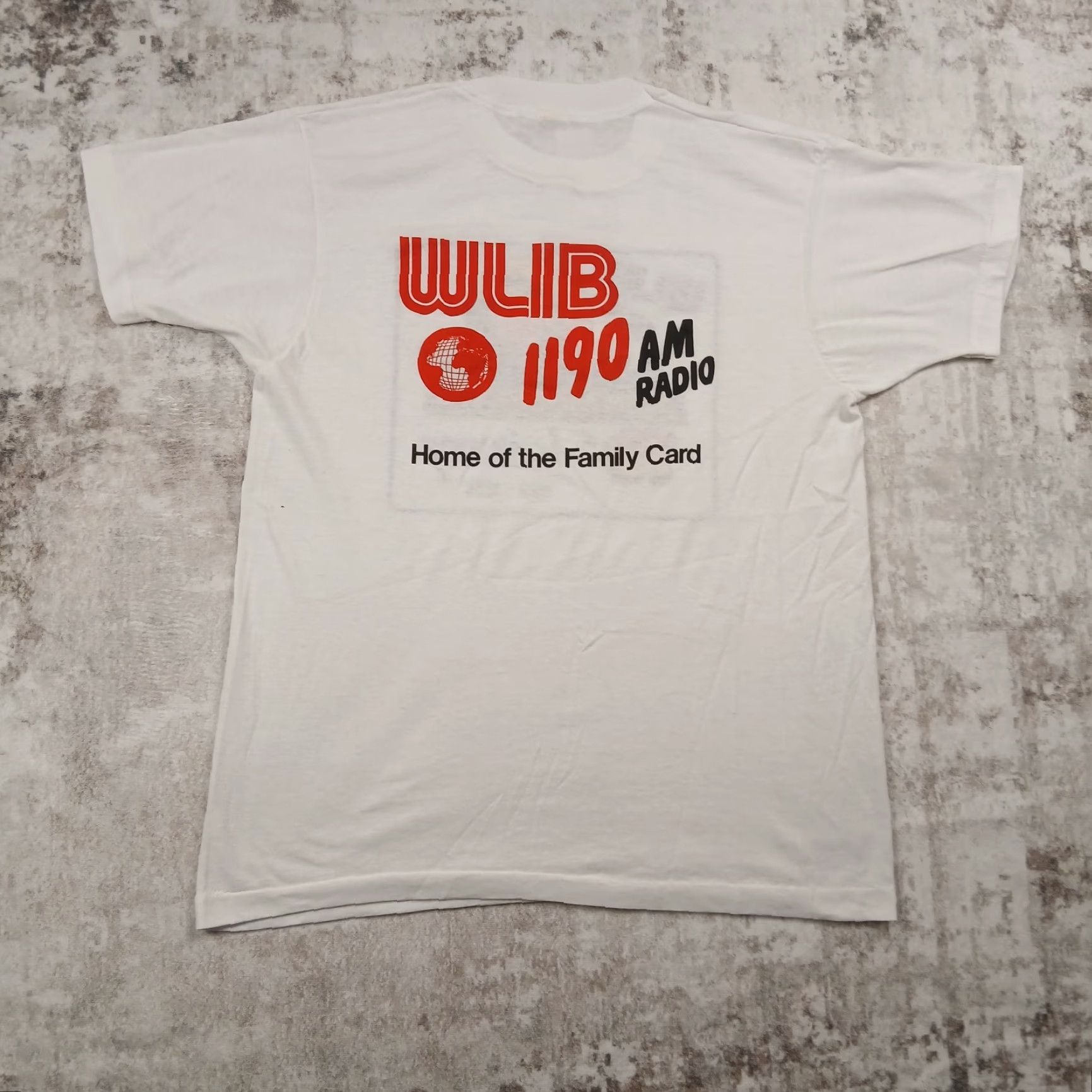 Fruit Of The Loom VINTAGE Stitch T Shirt Mens Large White Paper Thin Screen Stars Shirt 80s USA 1980s Size US L / EU 52-54 / 3 - 2 Thumbnail
