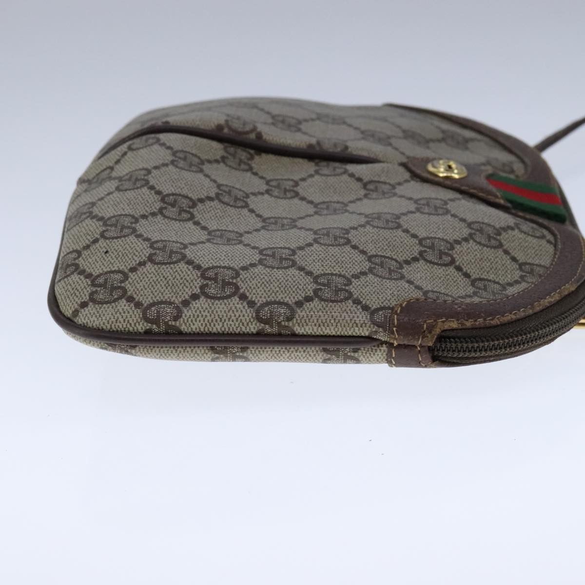 Gucci GUCCI GG Supreme Web Sherry Line Shoulder Bag Pvc Leather Size ONE SIZE - 5 Thumbnail