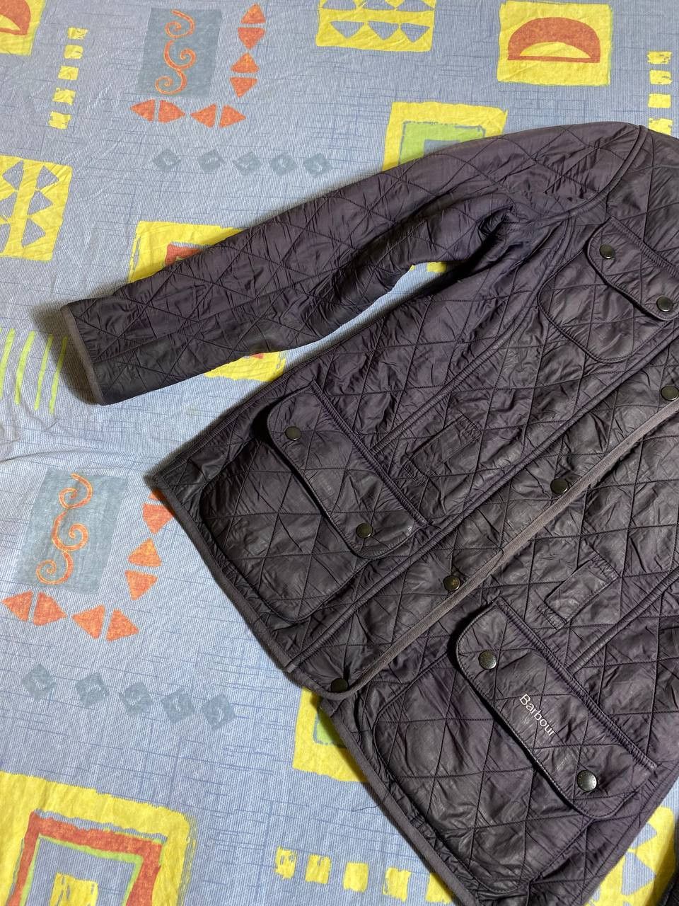 🔥 BARBOUR CORDUROY QUILTED JACKET MADE IN ENGLAND