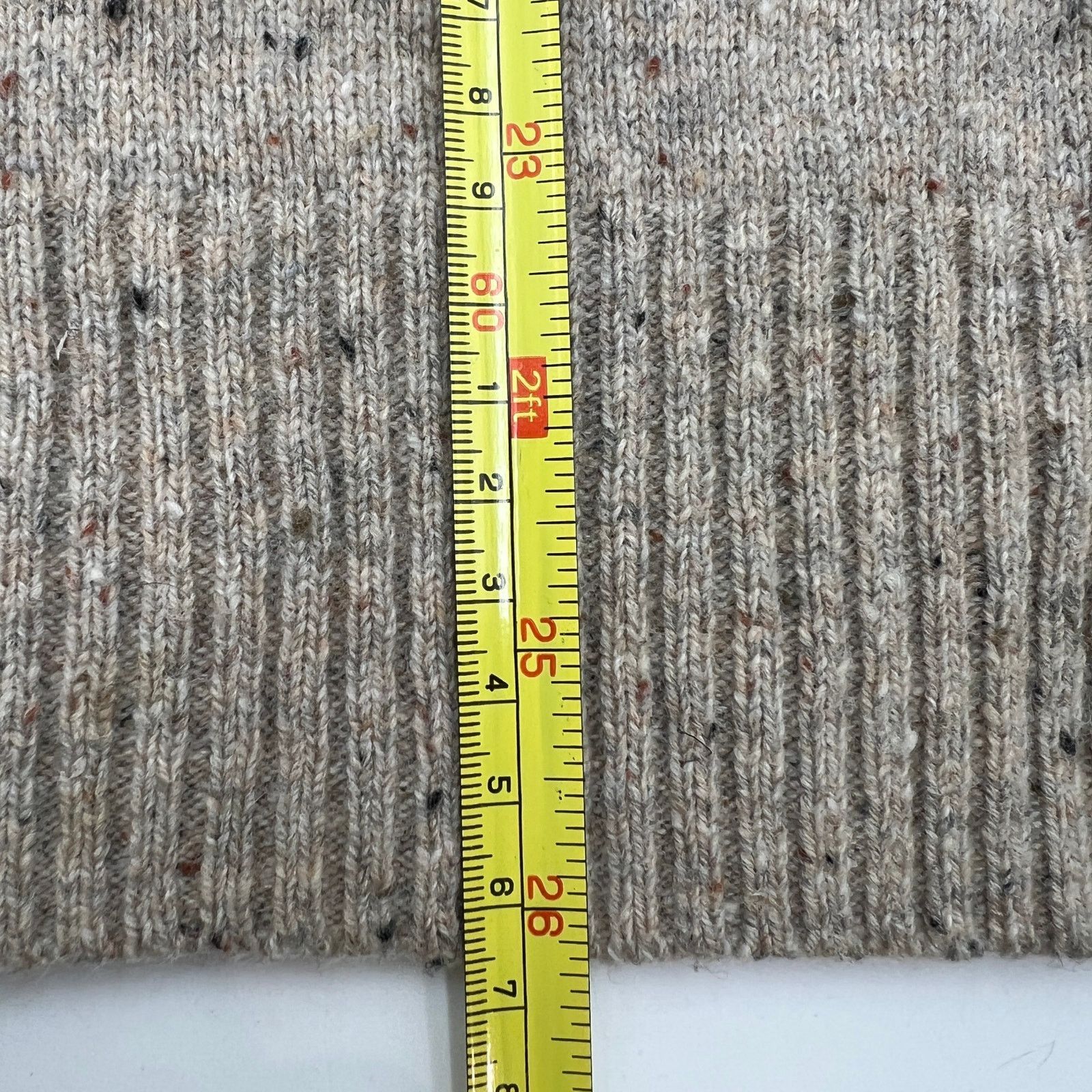 J.Crew J. Crew Rugged Merino Shawl Collar Donegal Sweater Size S / US 4 / IT 40 - 6 Thumbnail