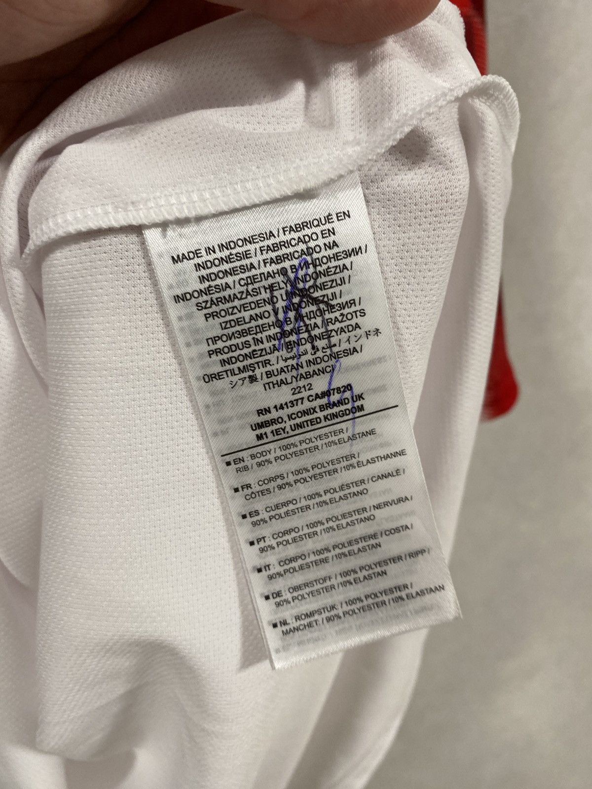 Umbro 2022 2023 England Rugby Union Umbro Jersey Size US XXL / EU 58 / 5 - 10 Thumbnail