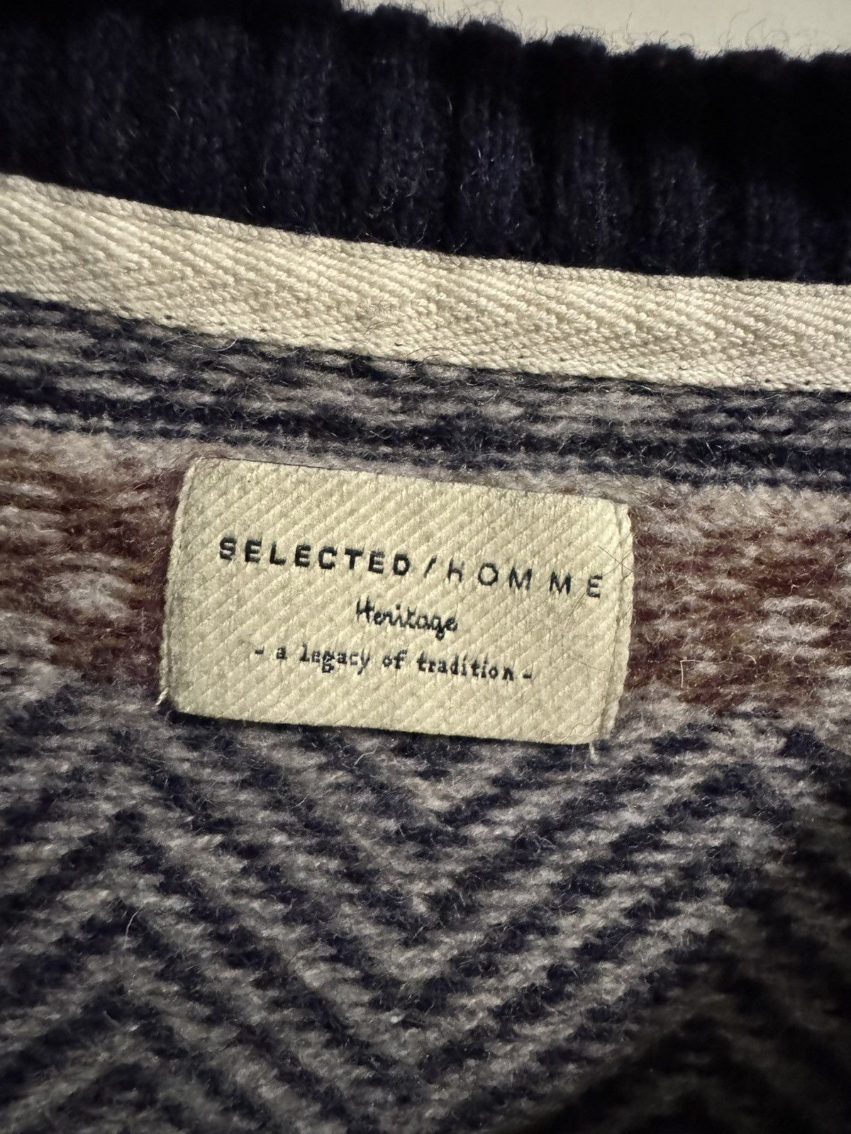 Selected Homme × Vintage Selected homme wool sweater Size M / US 6-8 / IT 42-44 - 2 Thumbnail