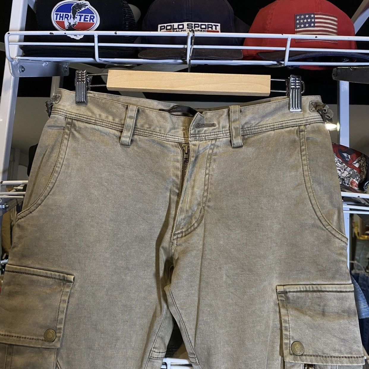 Tete Homme TETE HOMME DOUBLE KNEE CARGO PANTS Size US 29 - 7 Thumbnail