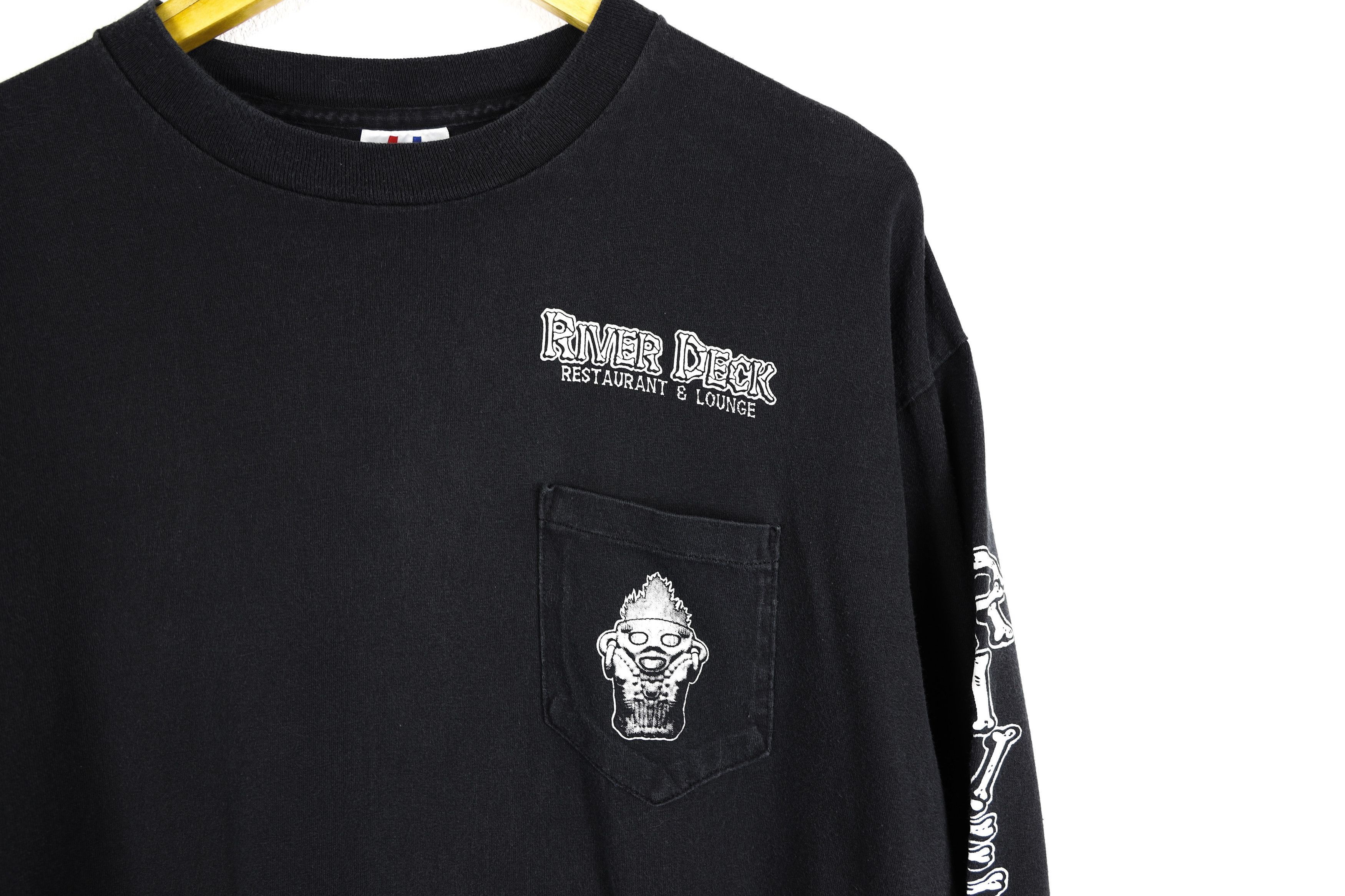 Daytona Vintage River Deck Daytona Beach Bike Week 2000 Graphic Tee Size US XL / EU 56 / 4 - 3 Thumbnail