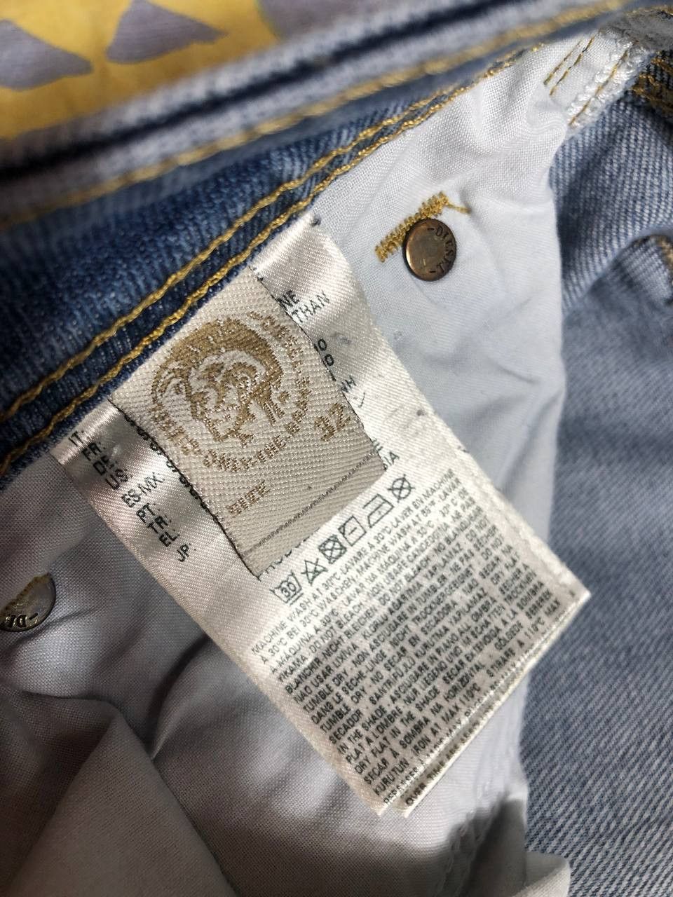Diesel Vintage Diesel jeans Size US 32 / EU 48 - 20 Thumbnail