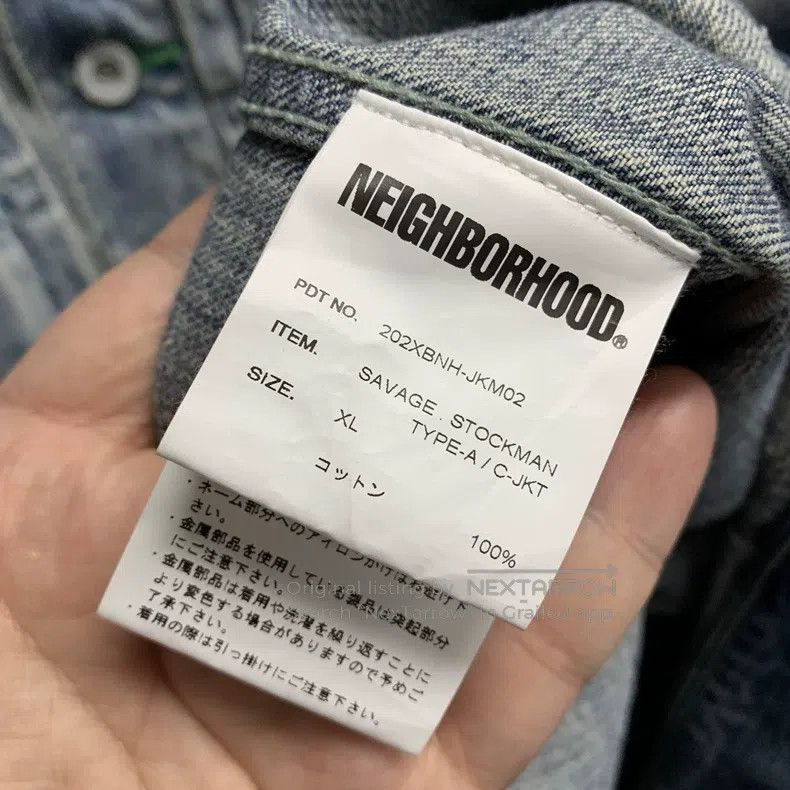 Neighborhood Neighborhood Water Washed Denim Jacket Size US XL / EU 56 / 4 - 3 Thumbnail