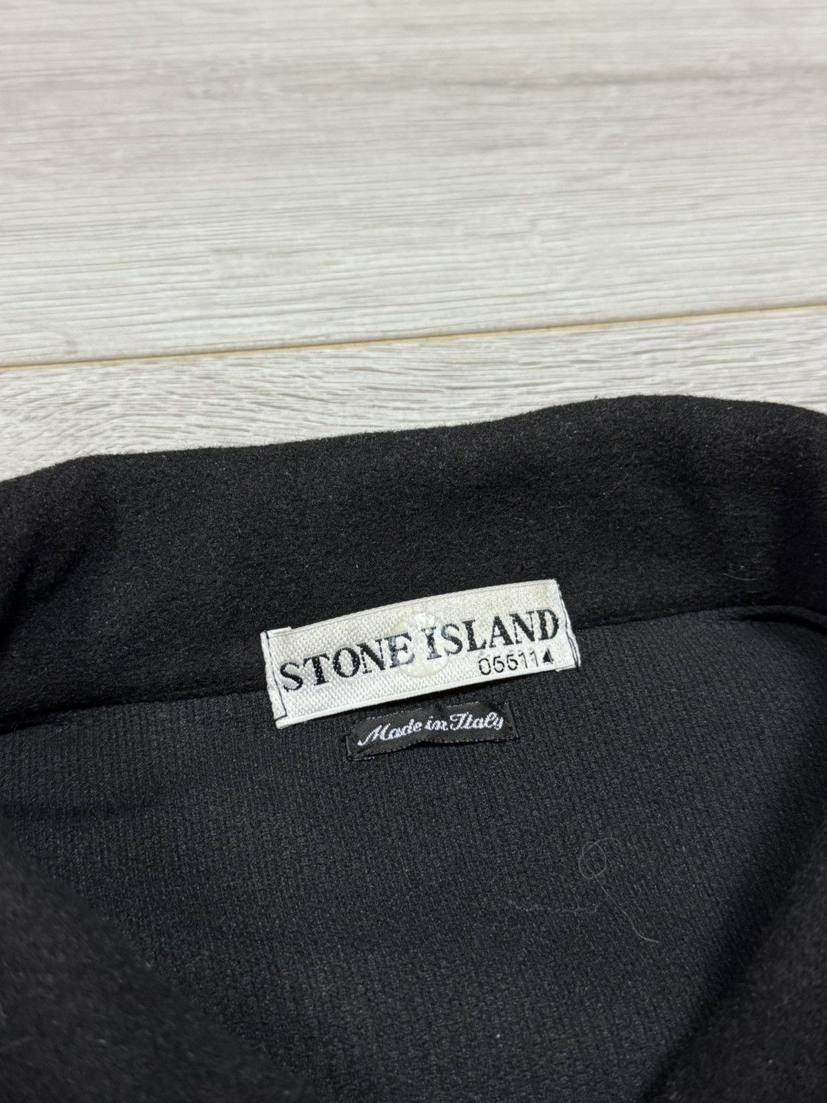 Stone Island Stone Island 00 vintage wool overshot buttons pocket jacket Size US XL / EU 56 / 4 - 5 Thumbnail