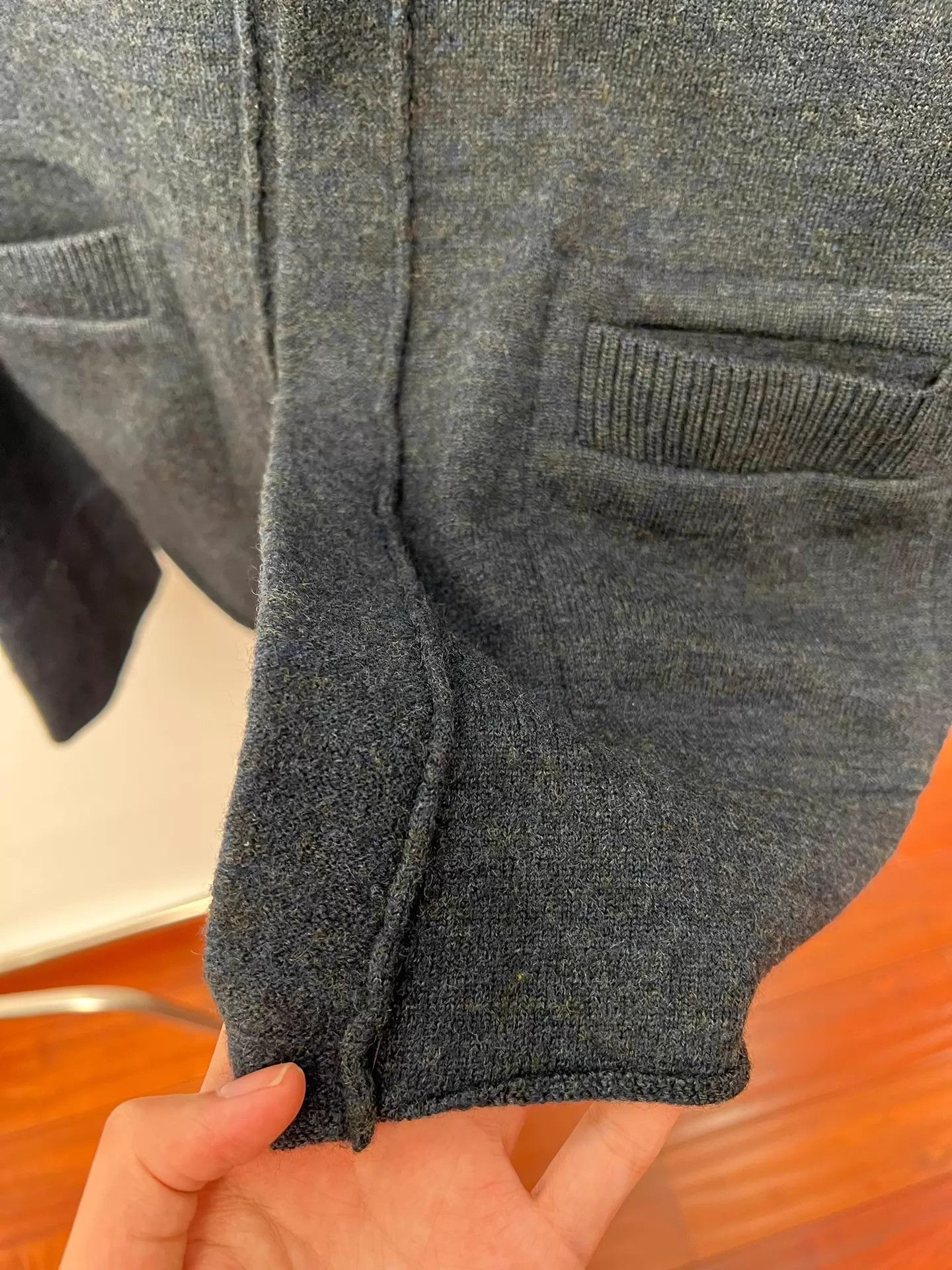 Yohji Yamamoto Yohji Yamamoto YS variegated wool ext sleeve cardigan JPN Size US L / EU 52-54 / 3 - 8 Thumbnail