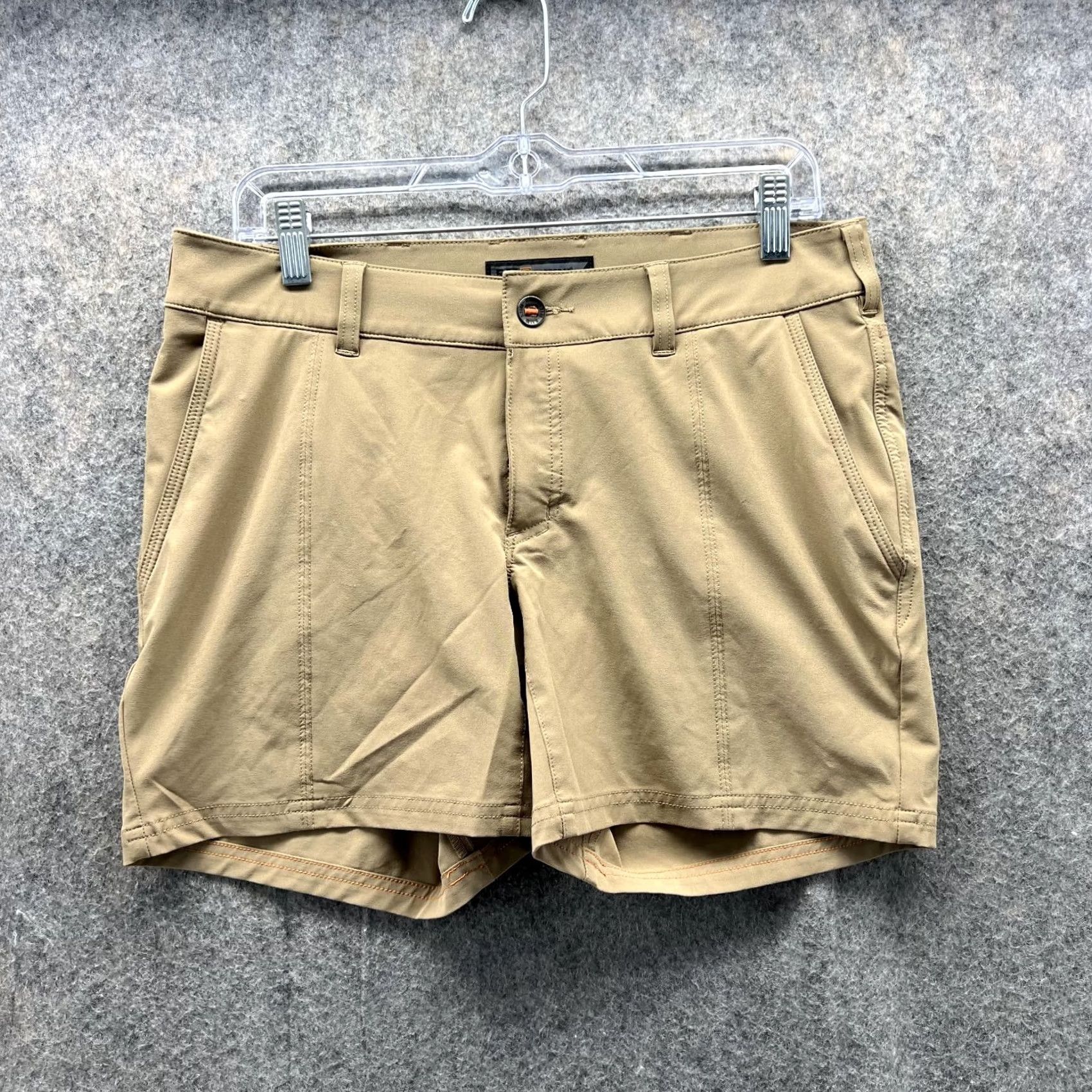 Vintage 5.11 Tactical Shorts Women 8 Khaki Chino Flat Front Tan Beige Casual Stretch Size 30" / US 8 / IT 44 - 2 Thumbnail