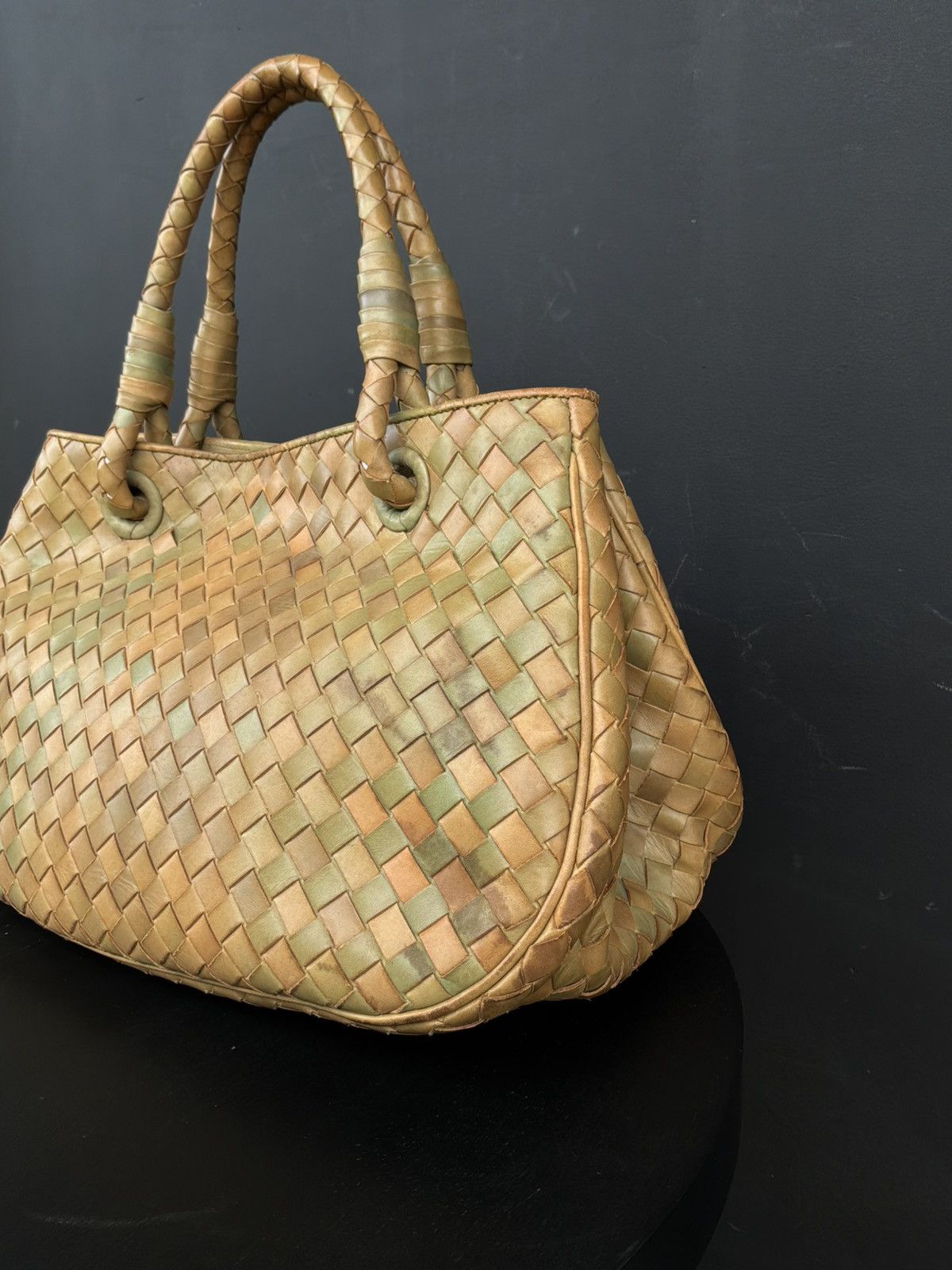 Bottega Veneta Bottega Veneta - Intrecciato Small Nappa Leather Handbag Size ONE SIZE - 10 Thumbnail
