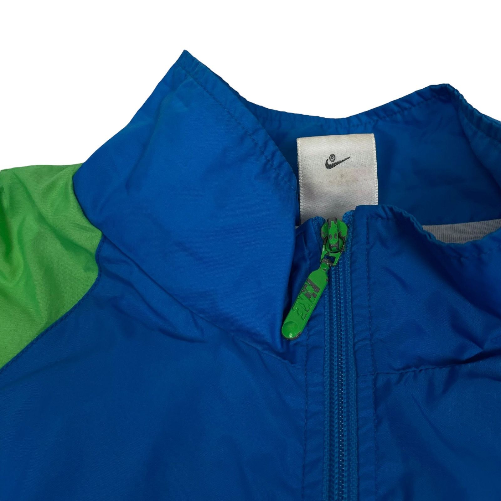 Nike × Vintage Nike Men's Blue Swoosh Long Sleeve Full Zip Track Jacket M Size US M / EU 48-50 / 2 - 7 Thumbnail