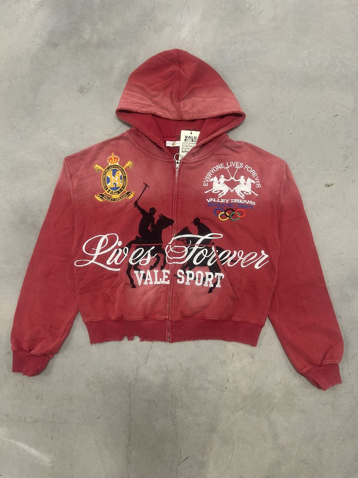Vale VALLEY SPORT DEPT HOODIE - VALE FOREVER | Grailed
