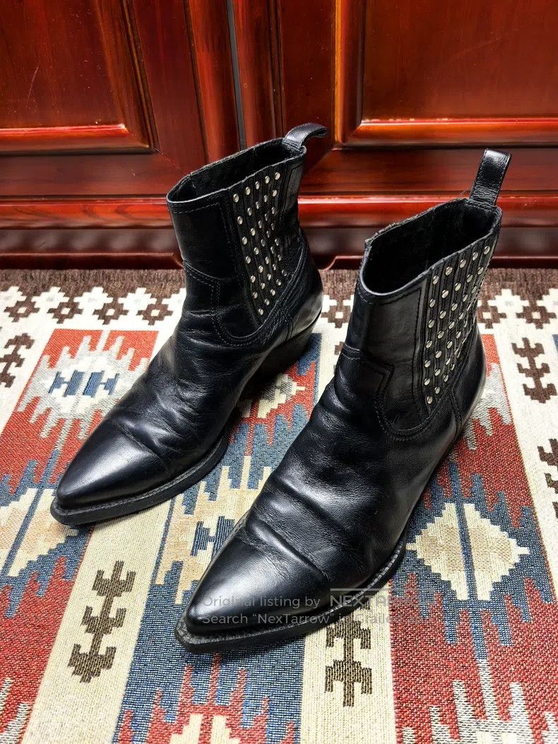 Saint Laurent Paris Saint Laurent Paris Used Chelsea short boots i Size US 7 / EU 40 - 4 Thumbnail