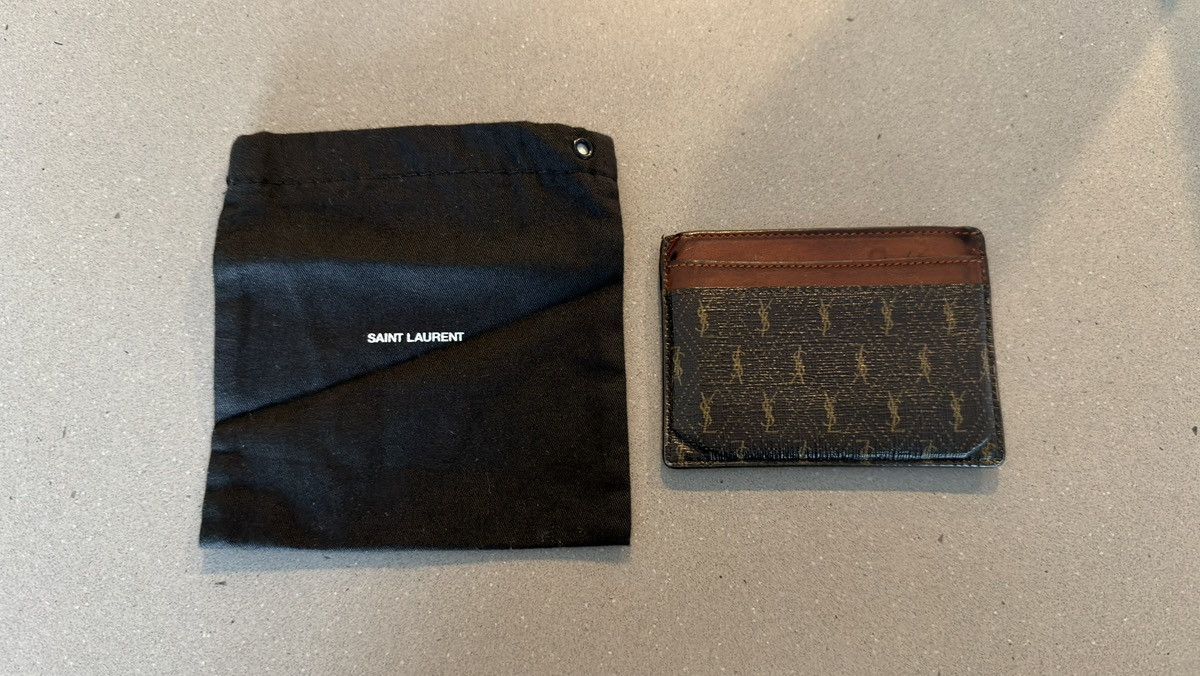Yves Saint Laurent YSL Monogram Card Holder Size ONE SIZE - 1 Thumbnail