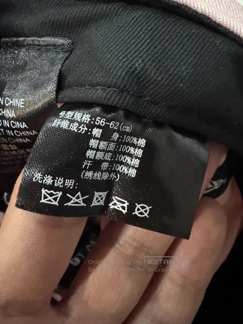 Saint Laurent Paris Saint Laurent Paris Collaborative Baseball Cap Pink Size ONE SIZE - 9 Thumbnail