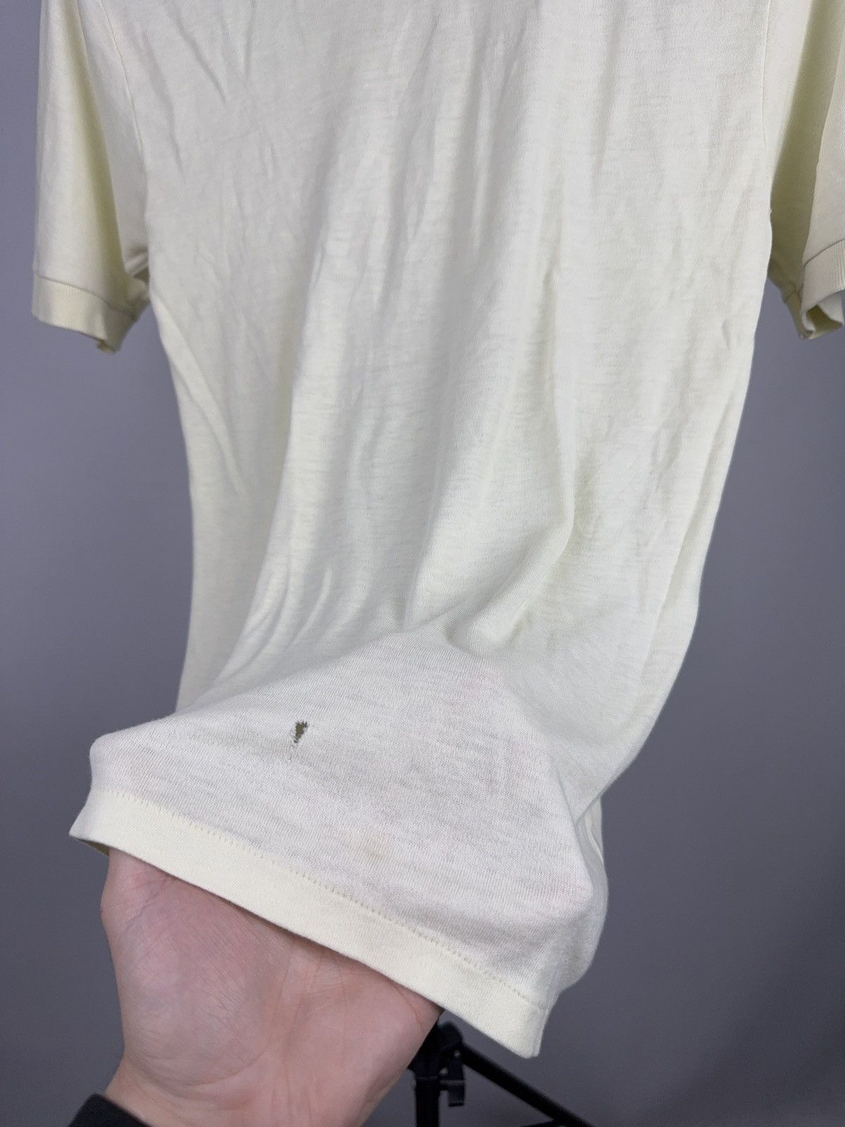 Polo Ralph Lauren Vintage Retro 90s Polo Ralph Lauren Yellow Cotton Polo Shirt Size US S / EU 44-46 / 1 - 10 Thumbnail