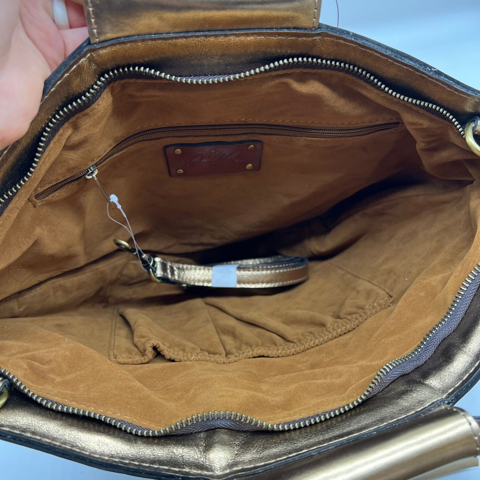Other Patricia Nash Leather Oliena Satchel with Crossbo Size ONE SIZE - 9 Thumbnail