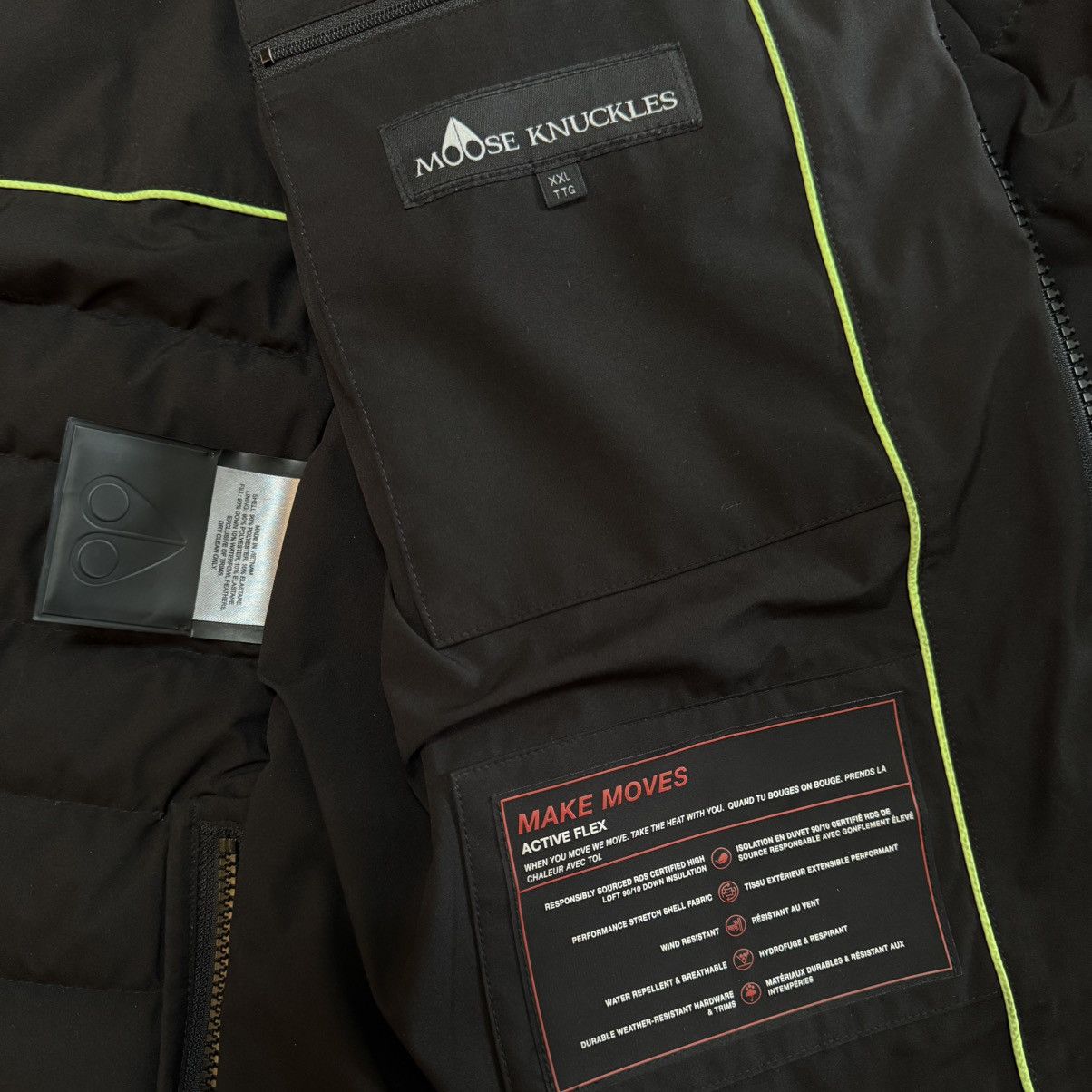 Moose Knuckles Moose Knuckles Fullcrest 3 Hooded Down Jacket Size US XXL / EU 58 / 5 - 7 Thumbnail