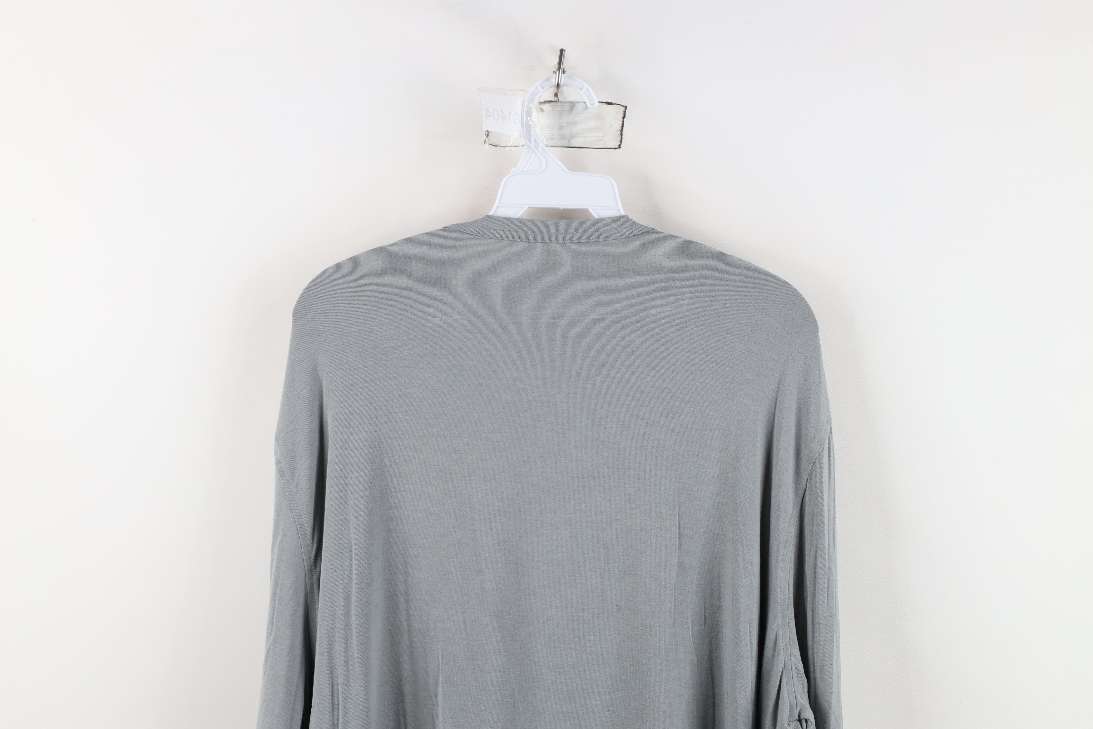 Duluth Trading Company Duluth Trading Co Knit Long Sleeve Henley T-Shirt Gray Size US XL / EU 56 / 4 - 12 Thumbnail