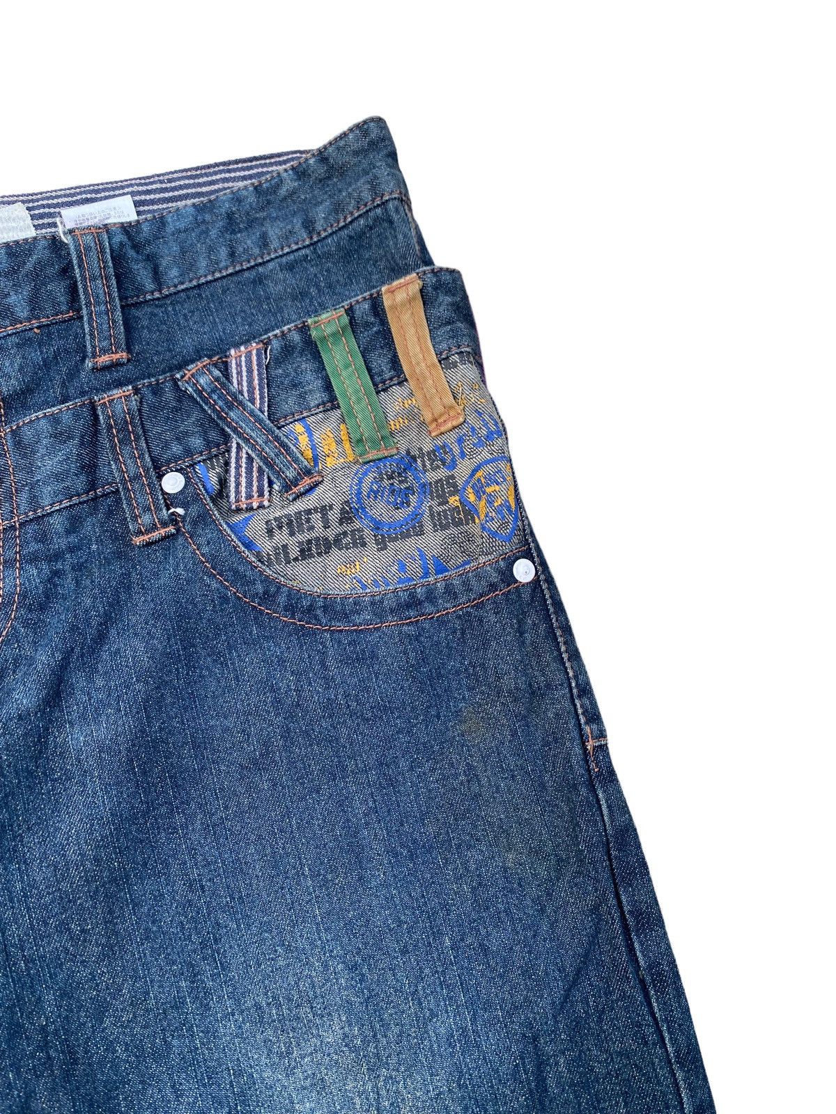 Japanese Brand Japanese Brand Double Focus Double Waist Pant Size US 35 - 5 Thumbnail