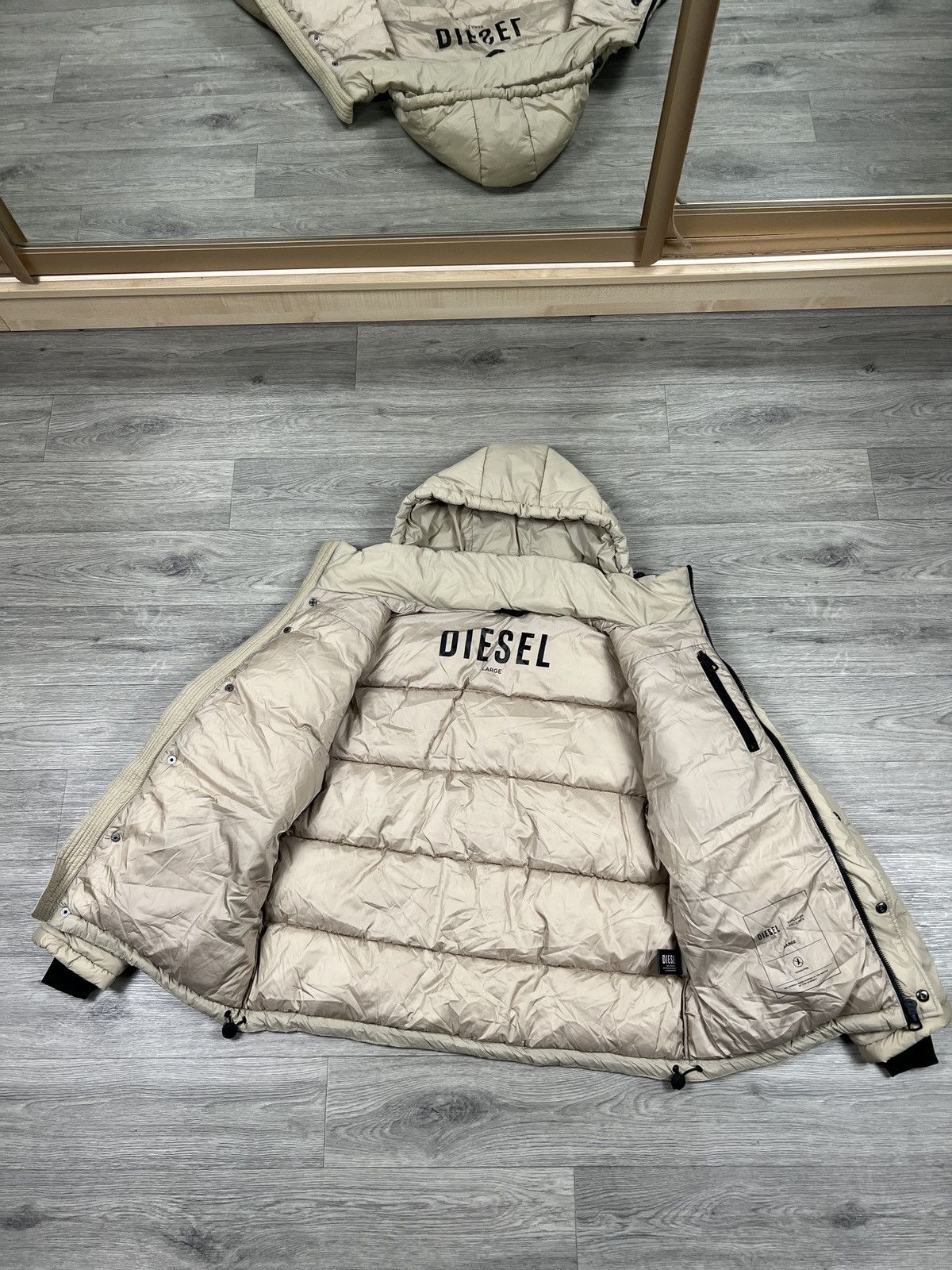 Diesel Men’s Diesel Insulated Puffer Jacket (Synthetic Down Fill) Size US L / EU 52-54 / 3 - 7 Thumbnail