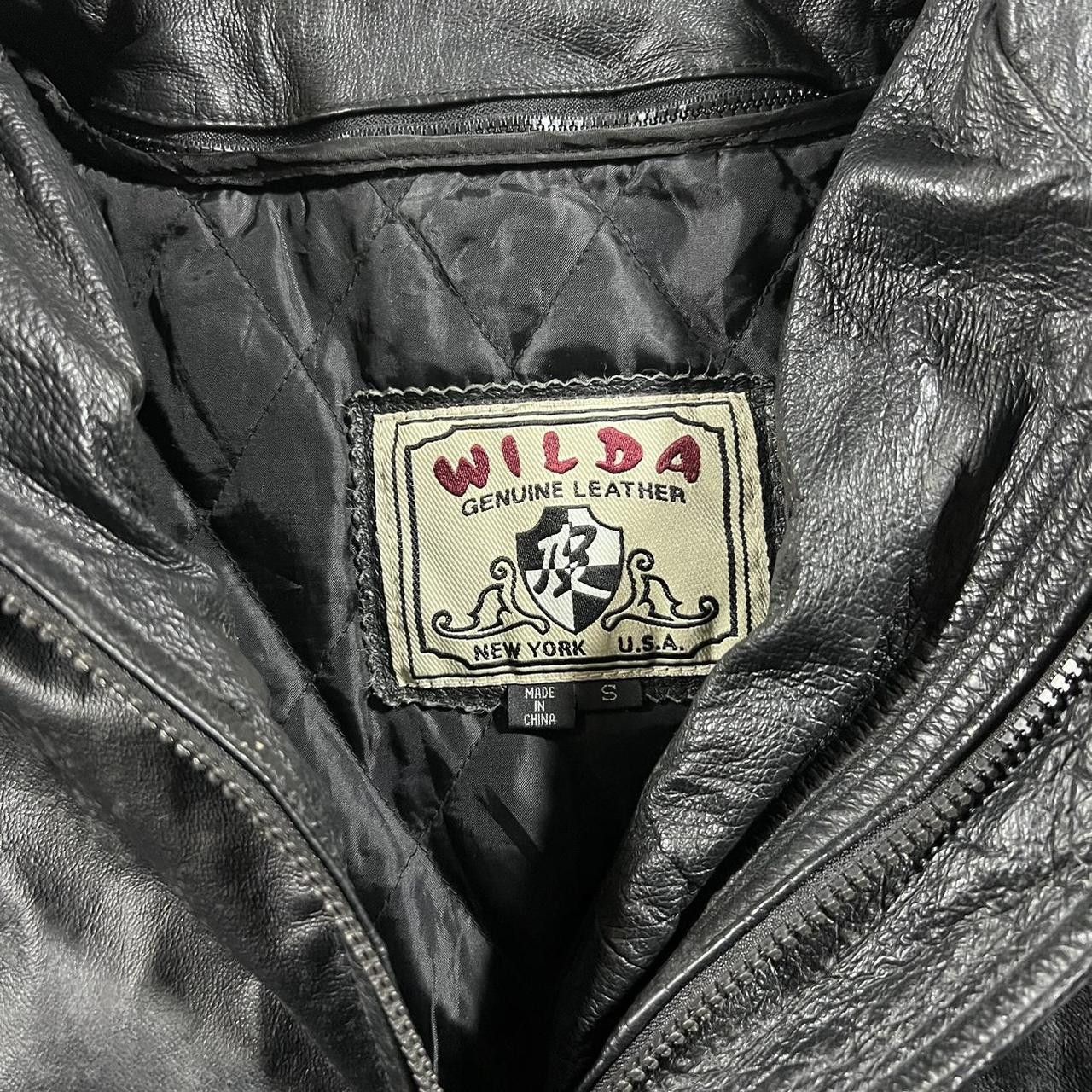 Genuine Leather RARE vintage Wilda’s genuine leather USA jacket men’s size M Size US M / EU 48-50 / 2 - 2 Thumbnail