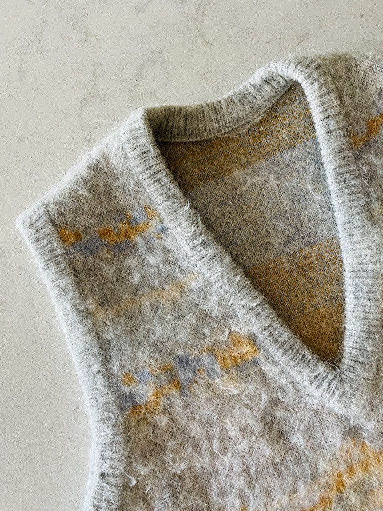 John Elliott Mohair Sweater Vest Size US M / EU 48-50 / 2 - 2 Thumbnail
