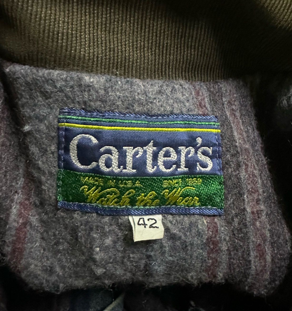 Vintage Vintage Carters blanket work wear jacket Size US L / EU 52-54 / 3 - 8 Thumbnail