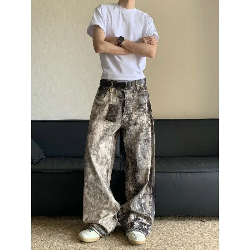 Japanese Brand × Jean Retro loose camouflage printed jeans Size US 32 / EU 48 - 3 Thumbnail