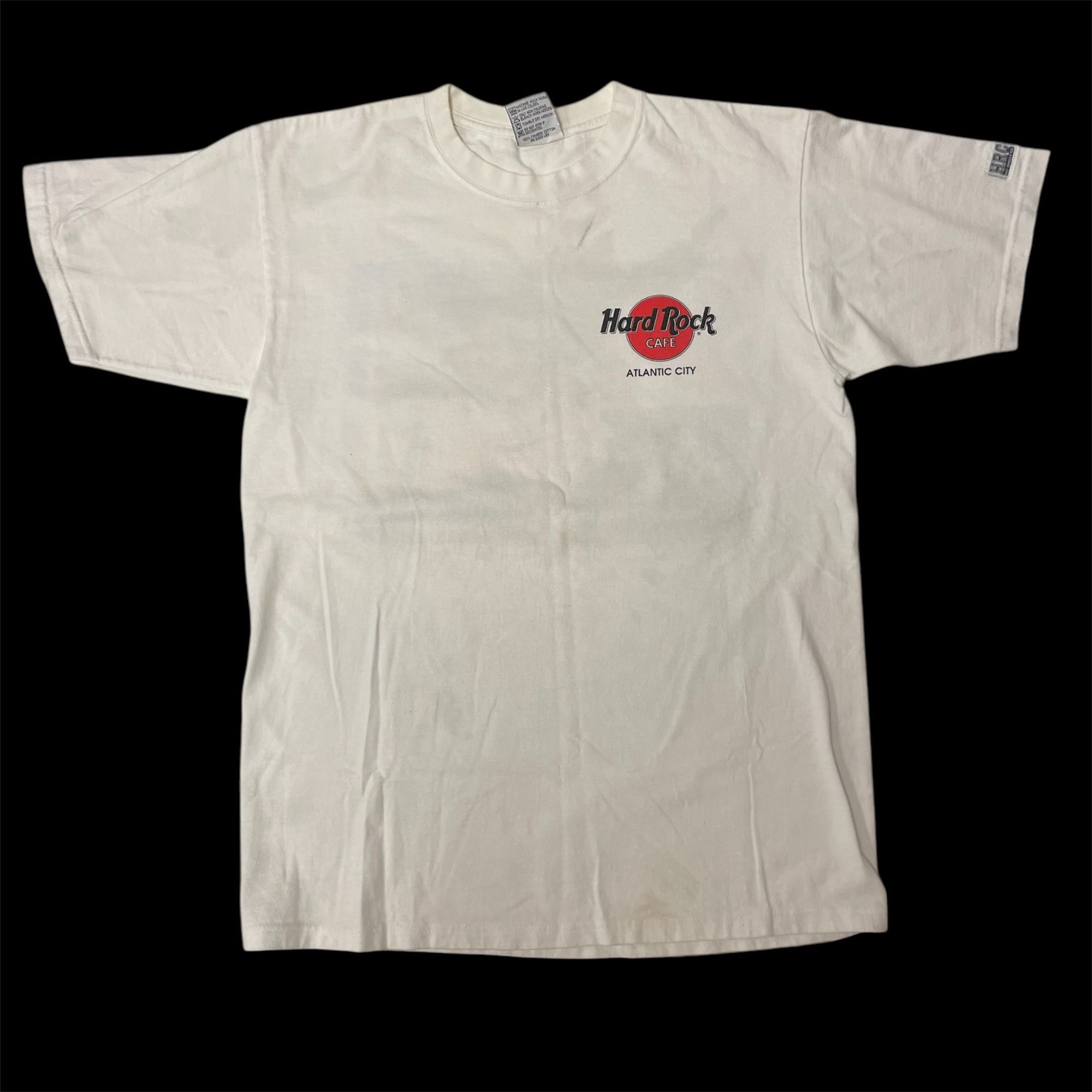 Hard Rock Cafe Vtg Hard Rock Cafe Atlantic City CASINO Graphic T Shirt Size US M / EU 48-50 / 2 - 15 Thumbnail