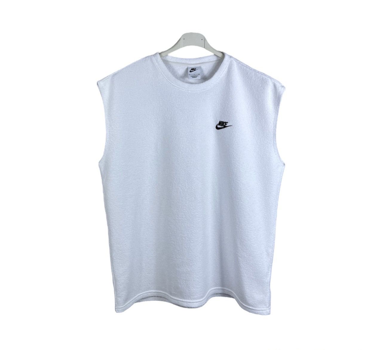 Nike Nike towel vest sleeveless tank top fleece oversize logo tee Size US S / EU 44-46 / 1 - 1 Thumbnail