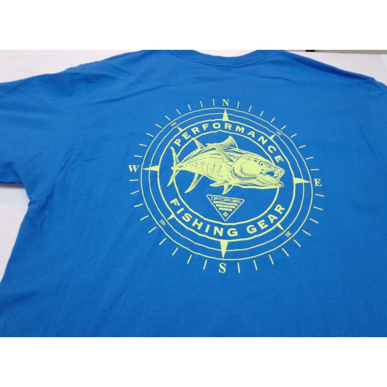 Vintage Columbia PFG T-Shirt Blue Short Sleeve Crew Neck Men Size Large Size US L / EU 52-54 / 3 - 2 Thumbnail