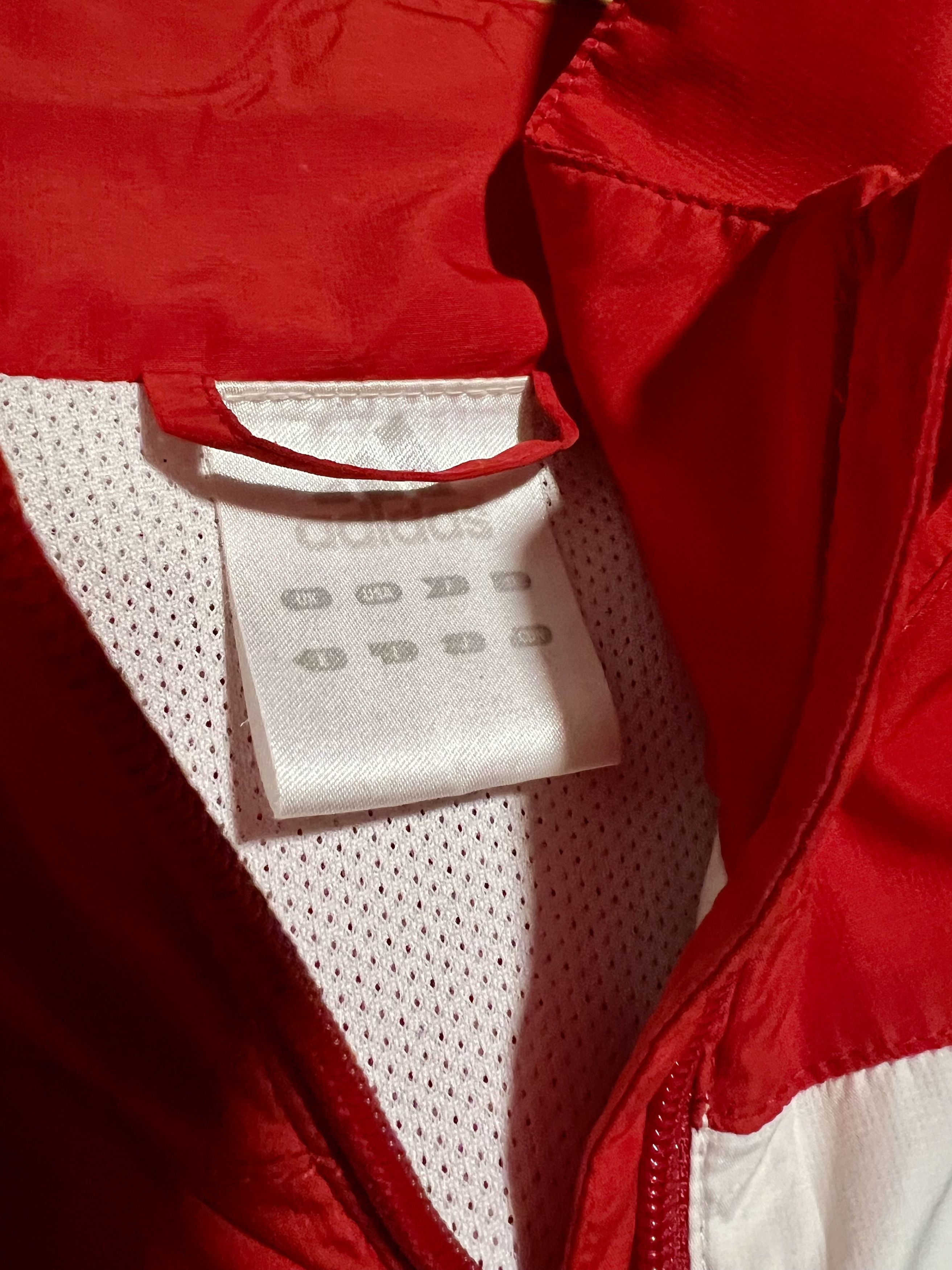 Adidas Adidas Track Jacket Y2K Red 3 Stripe Windbreaker Jacke Size US XL / EU 56 / 4 - 4 Thumbnail