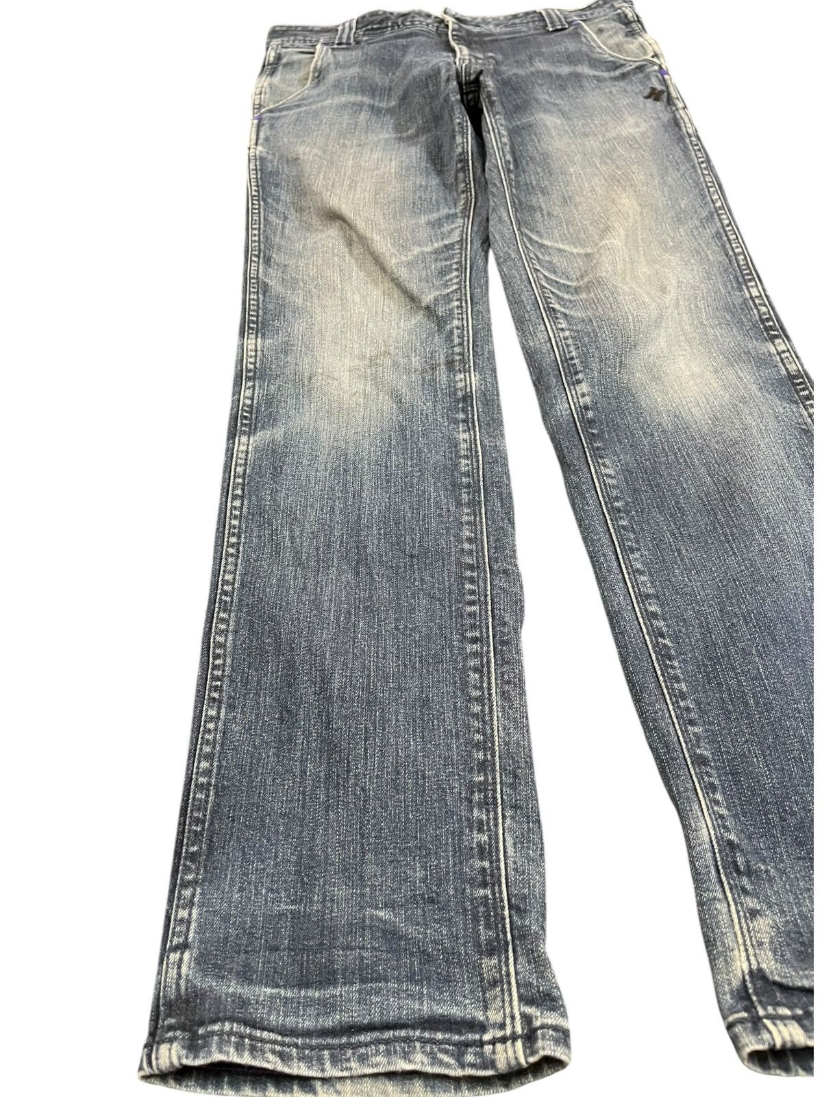 Beauty Beast × Hurley Vintage Hurley Back Big Logo Denim Size US 31 - 4 Thumbnail