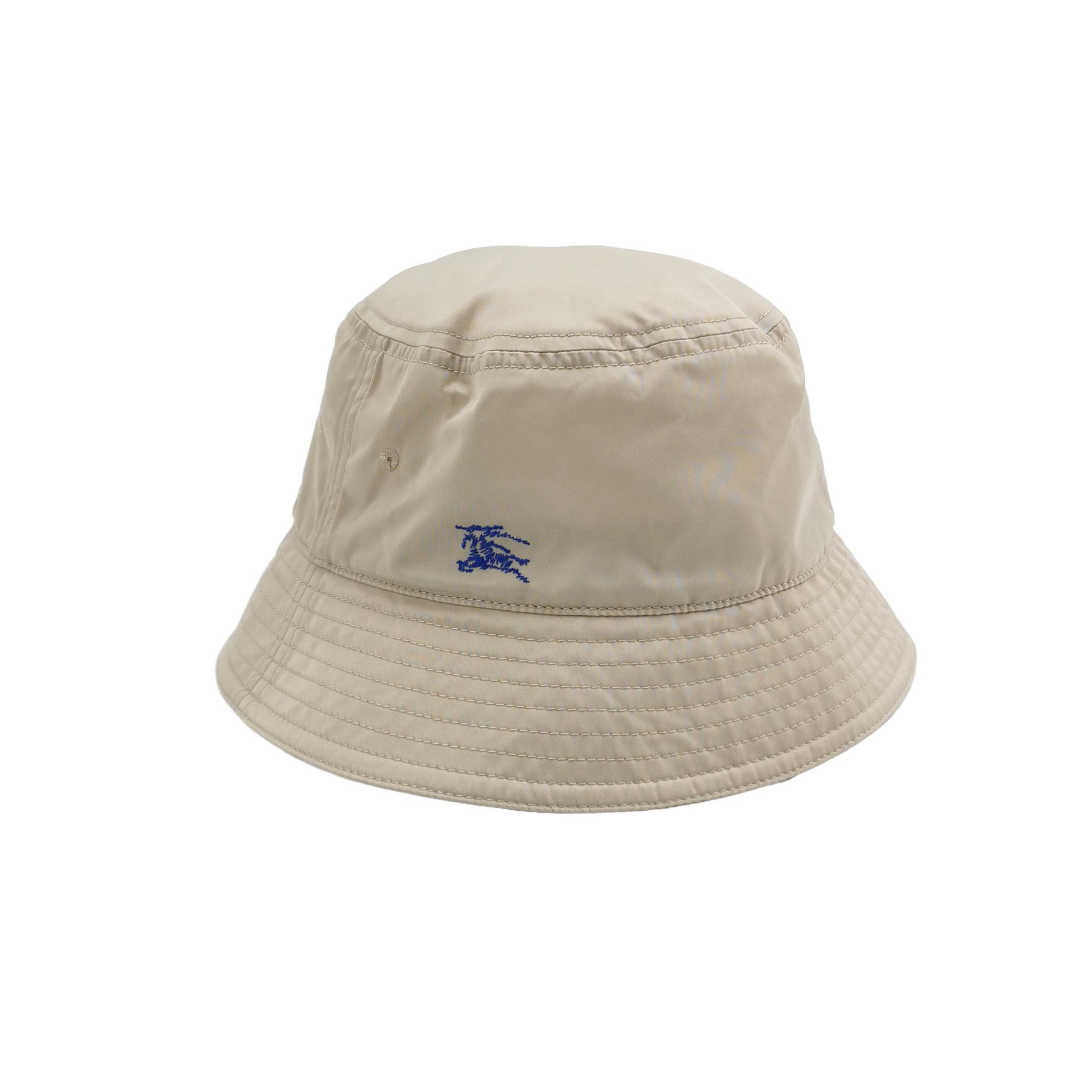 Burberry Burberry Equestrian Knight Logo Bucket Hat Size L Size ONE SIZE - 1 Thumbnail
